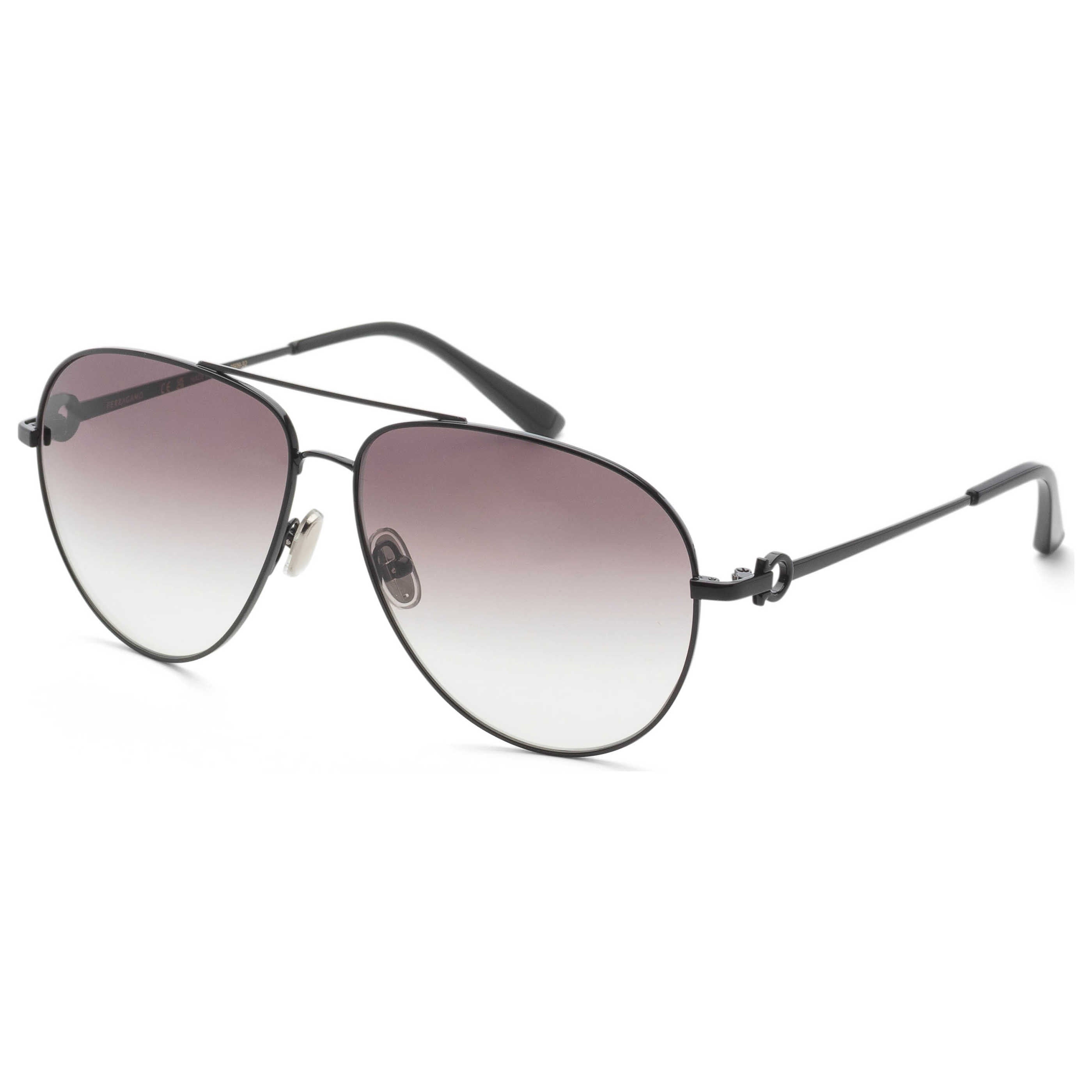 Gafas de Sol Salvatore Ferragamo Negro Aviador SF269S-001-61