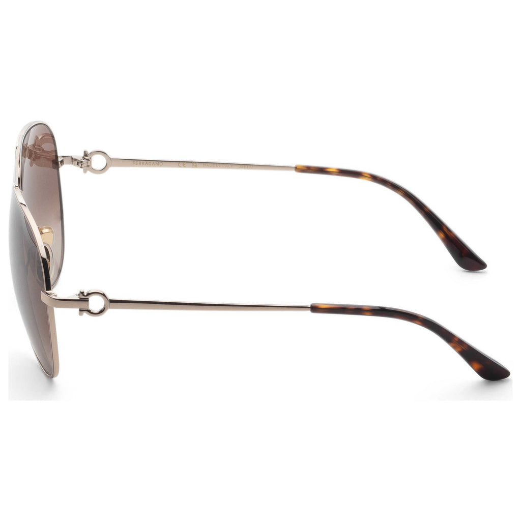 Gafas de Sol Salvatore Ferragamo Dorado Aviador SF269S-718-61