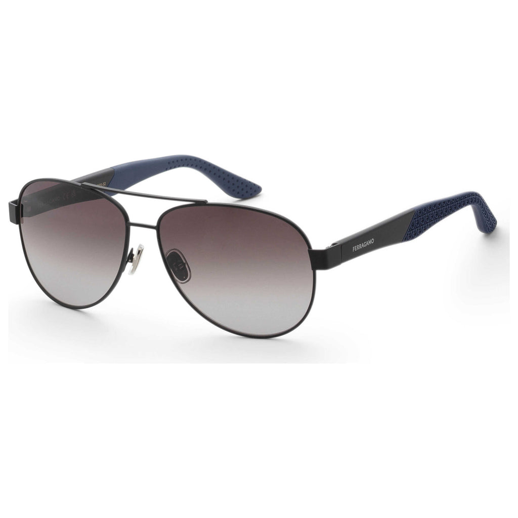 Gafas de Sol Salvatore Ferragamo Negro Aviador SF275SN-002-62