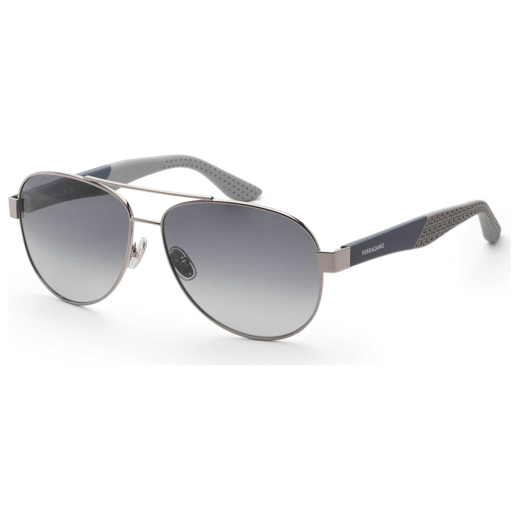 Gafas de Sol Salvatore Ferragamo Gris Aviador SF275SN-021-62