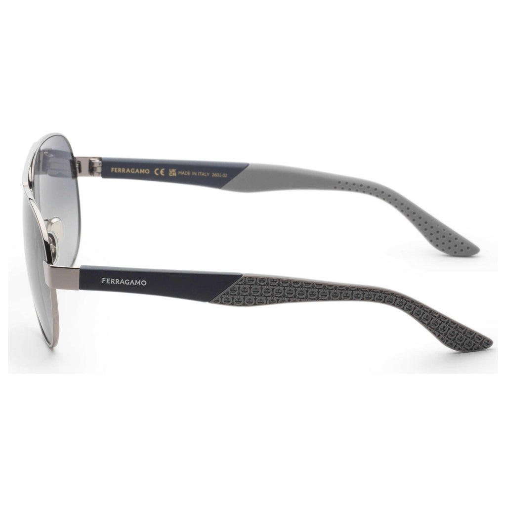 Gafas de Sol Salvatore Ferragamo Gris Aviador SF275SN-021-62