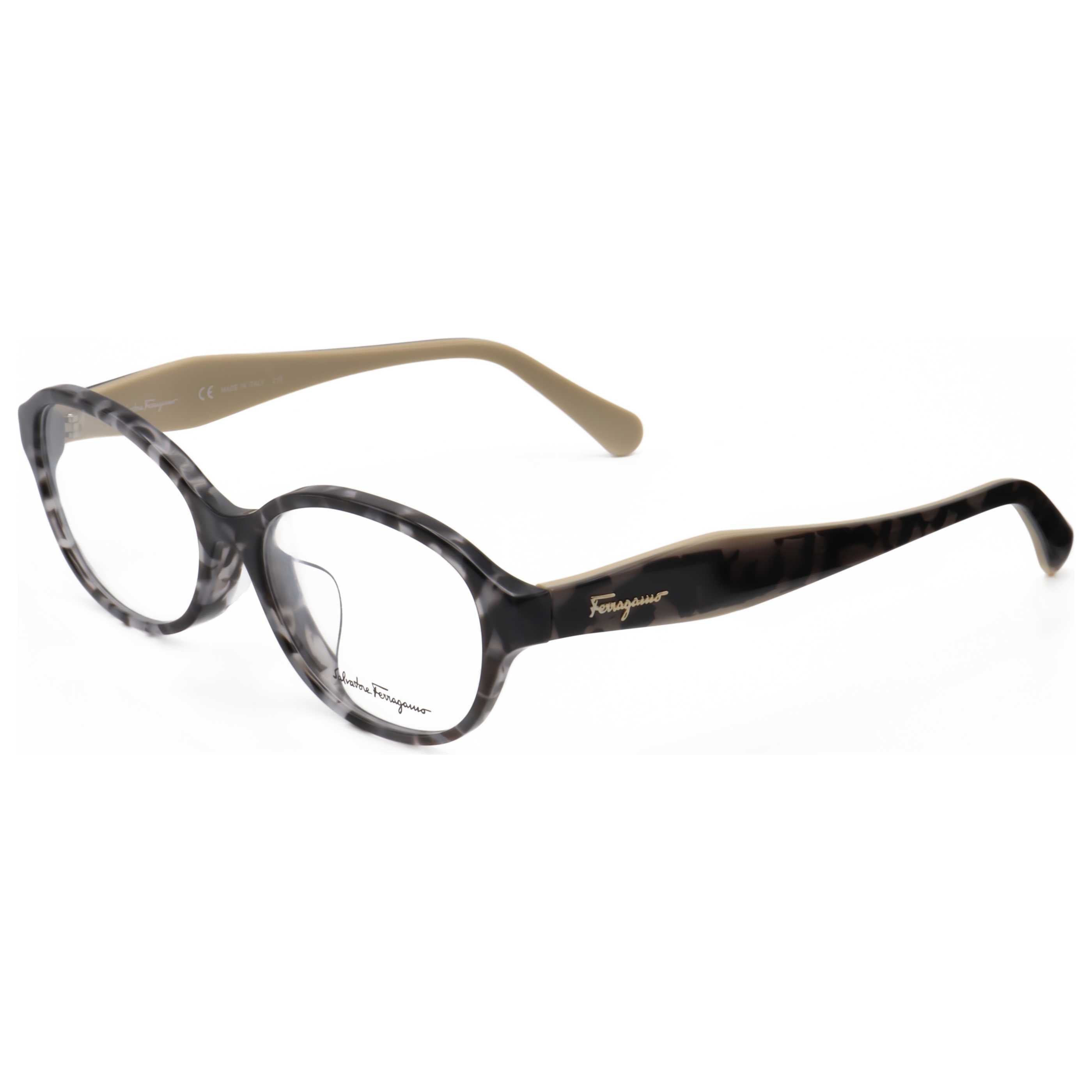Gafas Oftálmicas Salvatore Ferragamo Gris Ovalada SF2856A-056-52