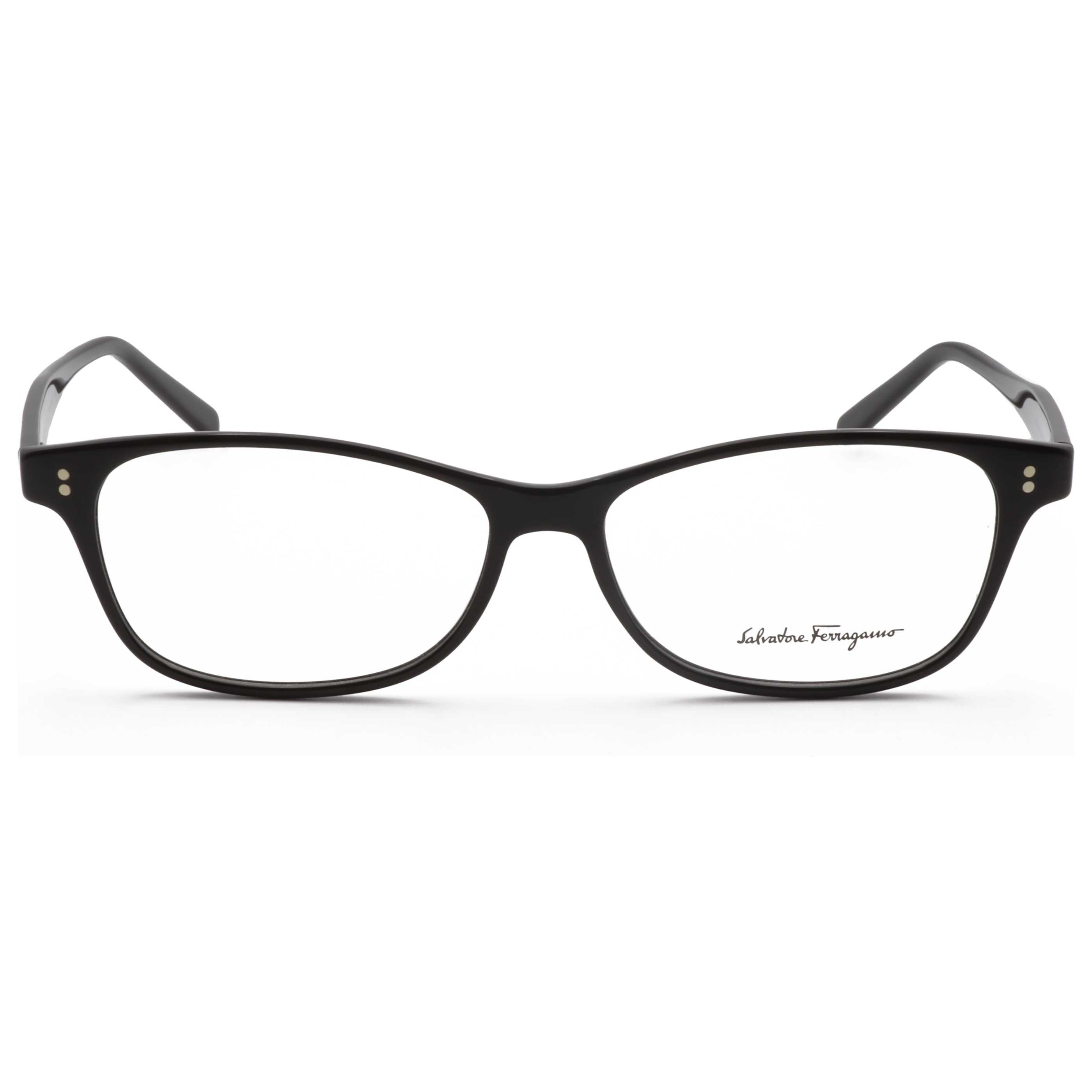 Gafas Oftálmicas Salvatore Ferragamo Negro Rectangular SF2910-001-55