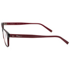 Gafas Oftálmicas Salvatore Ferragamo Rojo Rectangular SF2910-612-55