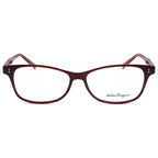 Gafas Oftálmicas Salvatore Ferragamo Rojo Rectangular SF2910-612-55