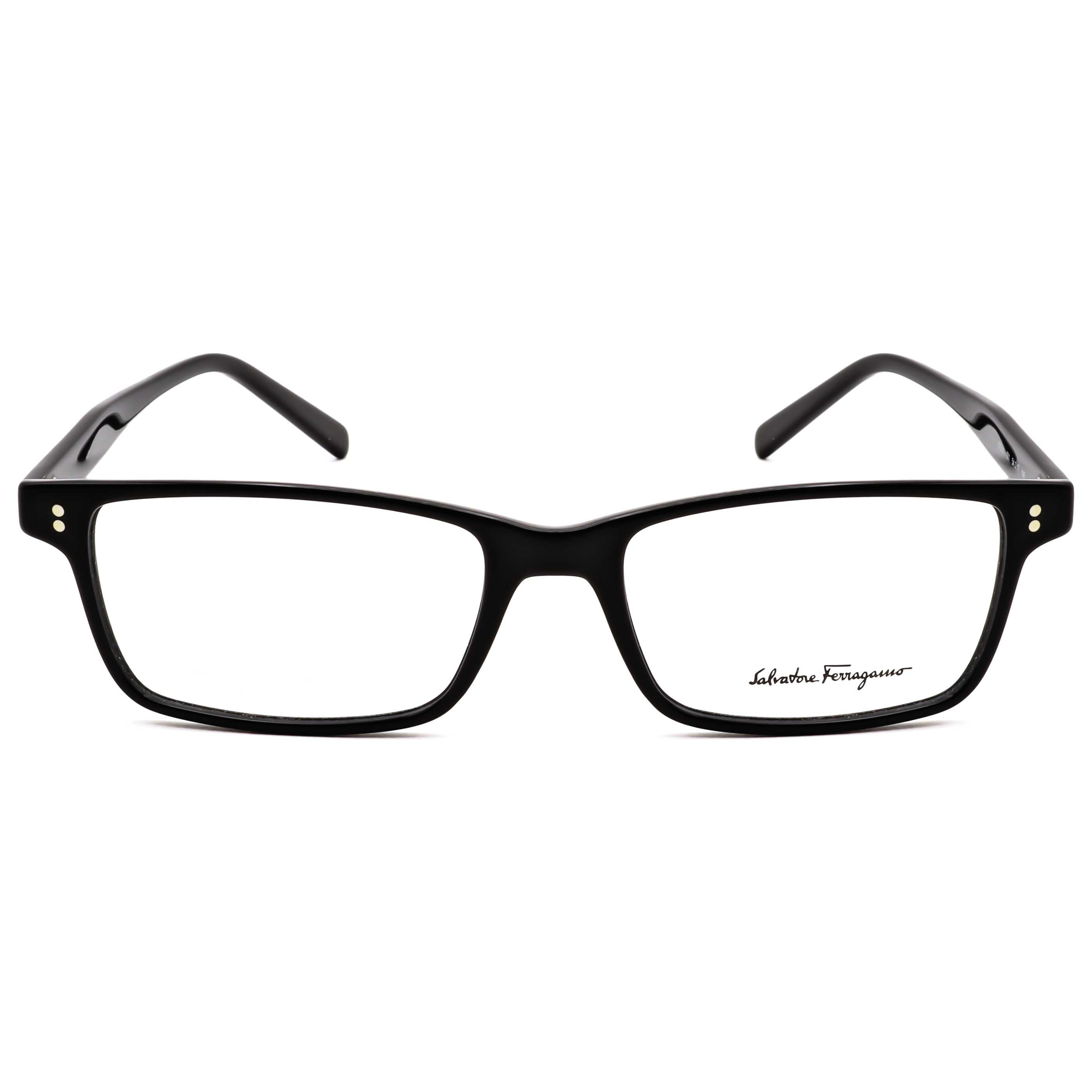 Gafas Oftálmicas Salvatore Ferragamo Negro Rectangular SF2914-001-54