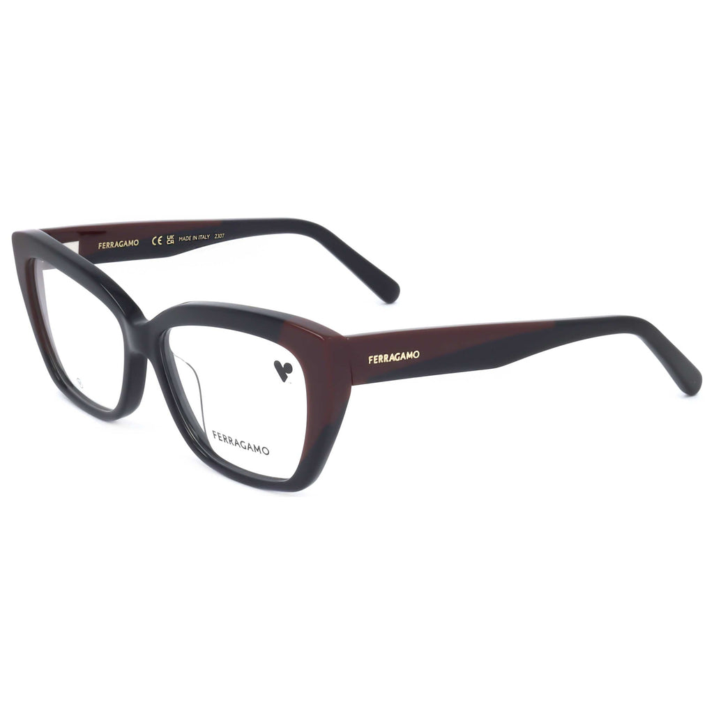 Gafas Oftálmicas Salvatore Ferragamo Rojo Rectangular SF2938N-051-53