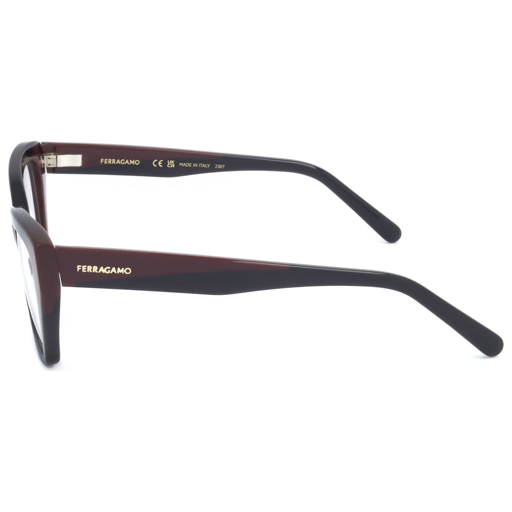 Gafas Oftálmicas Salvatore Ferragamo Rojo Rectangular SF2938N-051-53