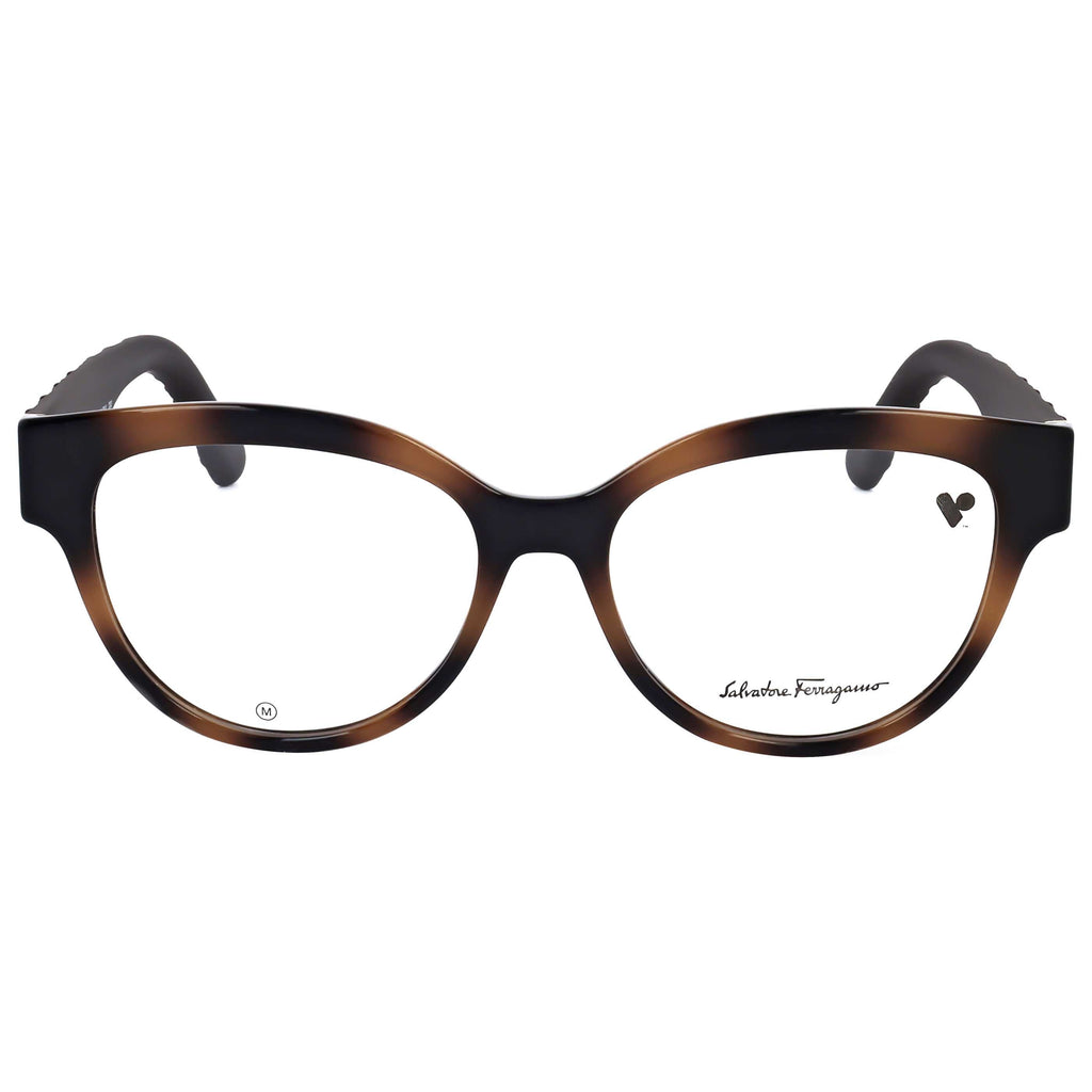 Gafas Oftálmicas Salvatore Ferragamo Marrón Cat-Eye SF2957E-240-54