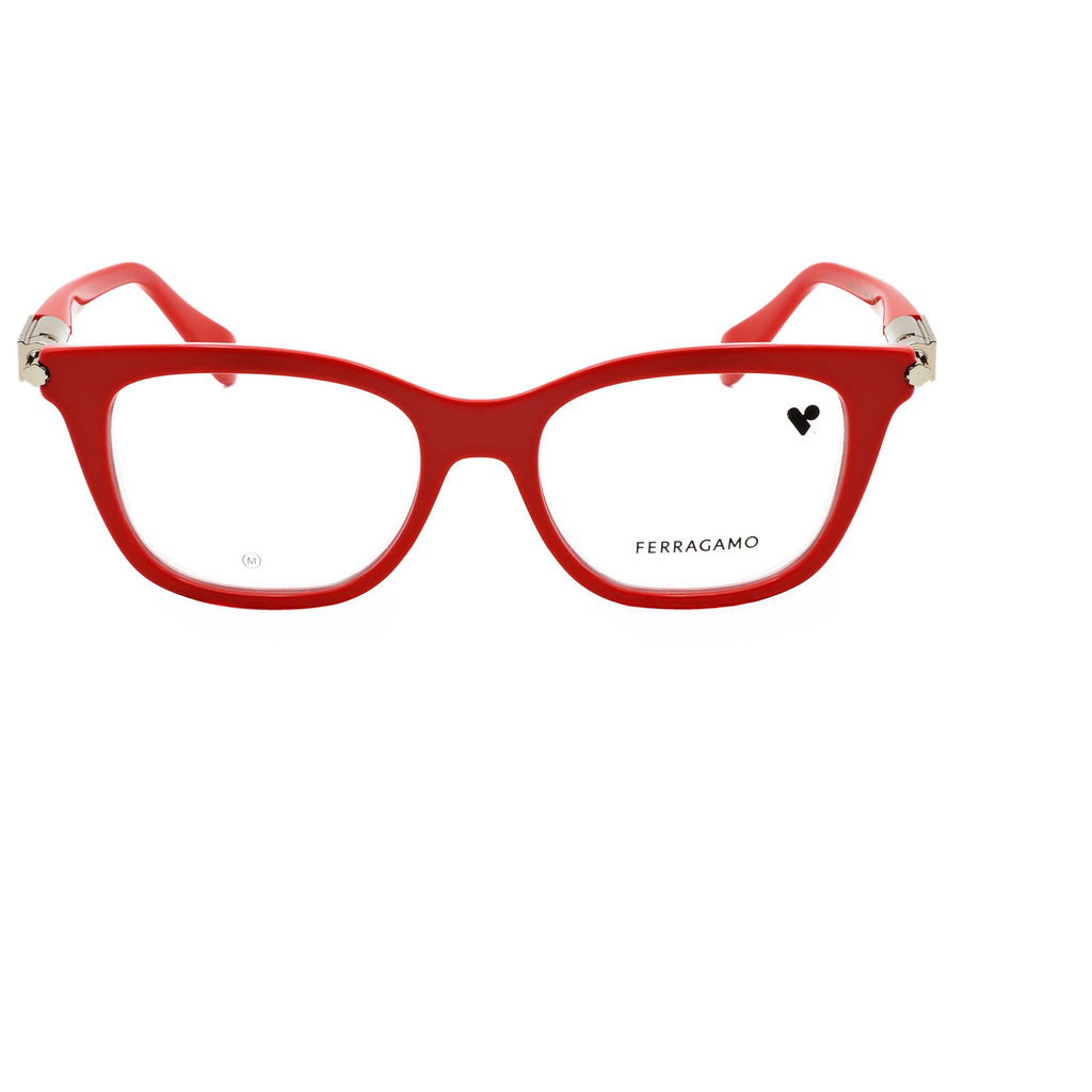 Gafas Oftálmicas Salvatore Ferragamo Rojo Cuadrada SF2973-600-50