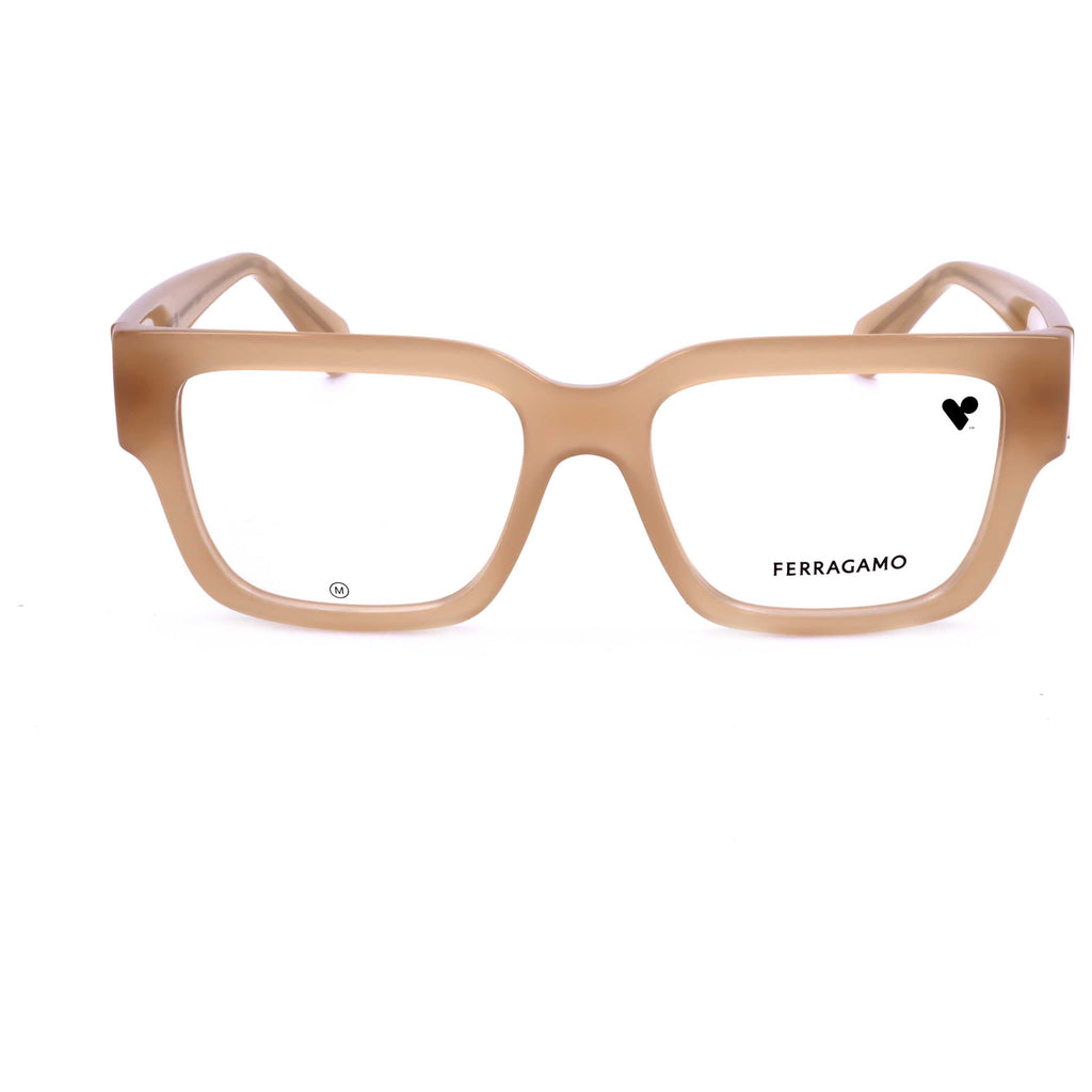 Gafas Oftálmicas Salvatore Ferragamo Beige Rectangular SF2975-708-53