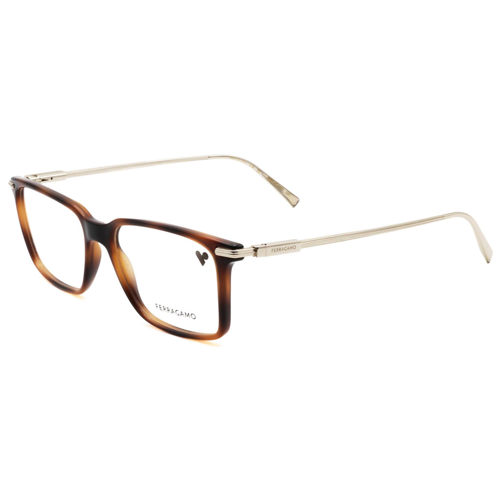 Gafas Oftálmicas Salvatore Ferragamo Marrón Rectangular SF2977-240-53