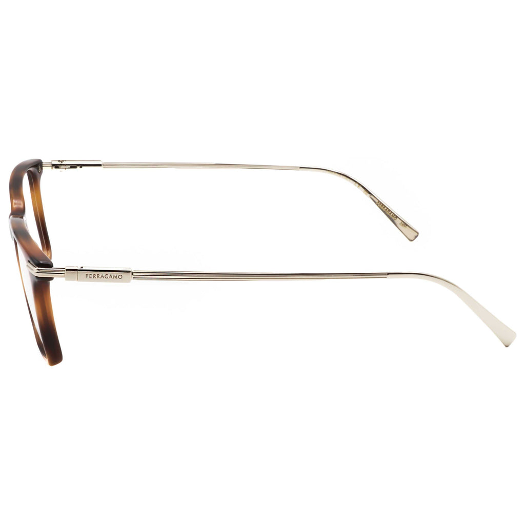 Gafas Oftálmicas Salvatore Ferragamo Marrón Rectangular SF2977-240-53