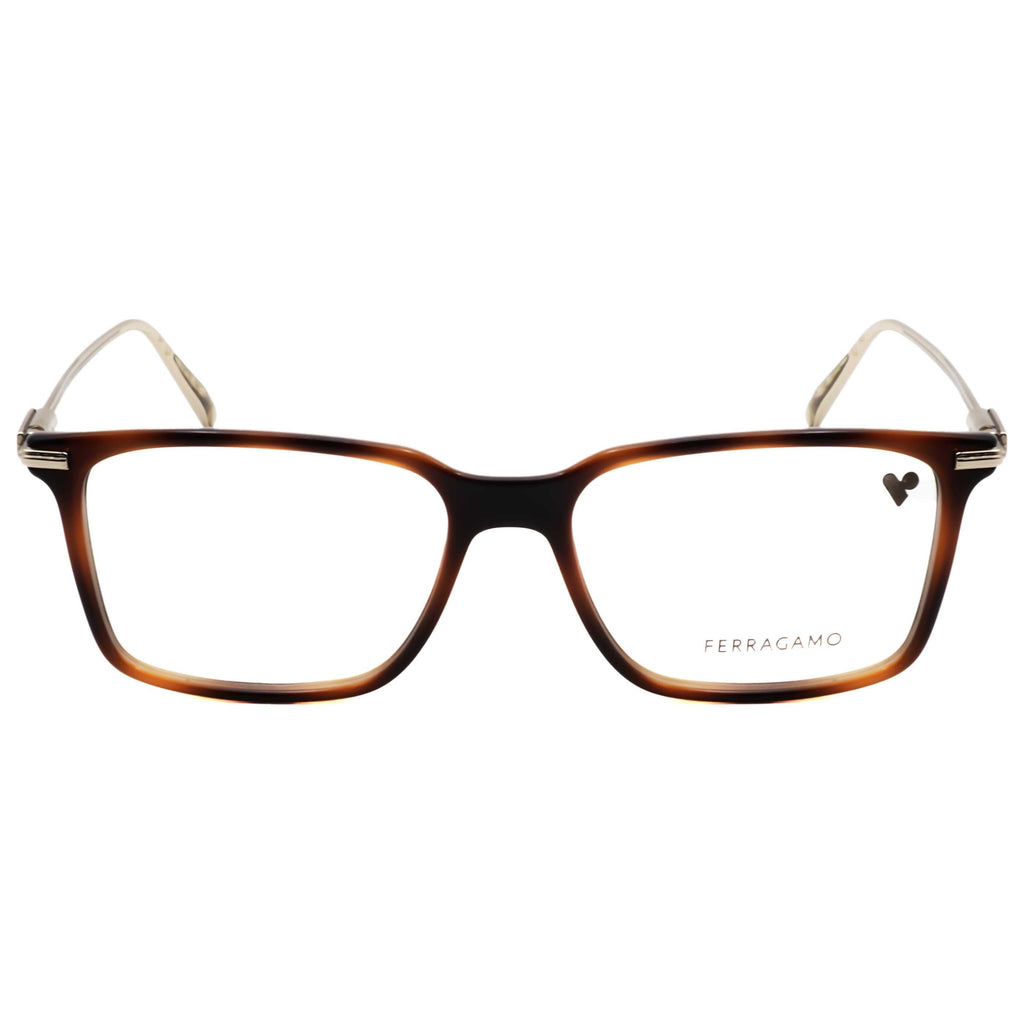 Gafas Oftálmicas Salvatore Ferragamo Marrón Rectangular SF2977-240-53