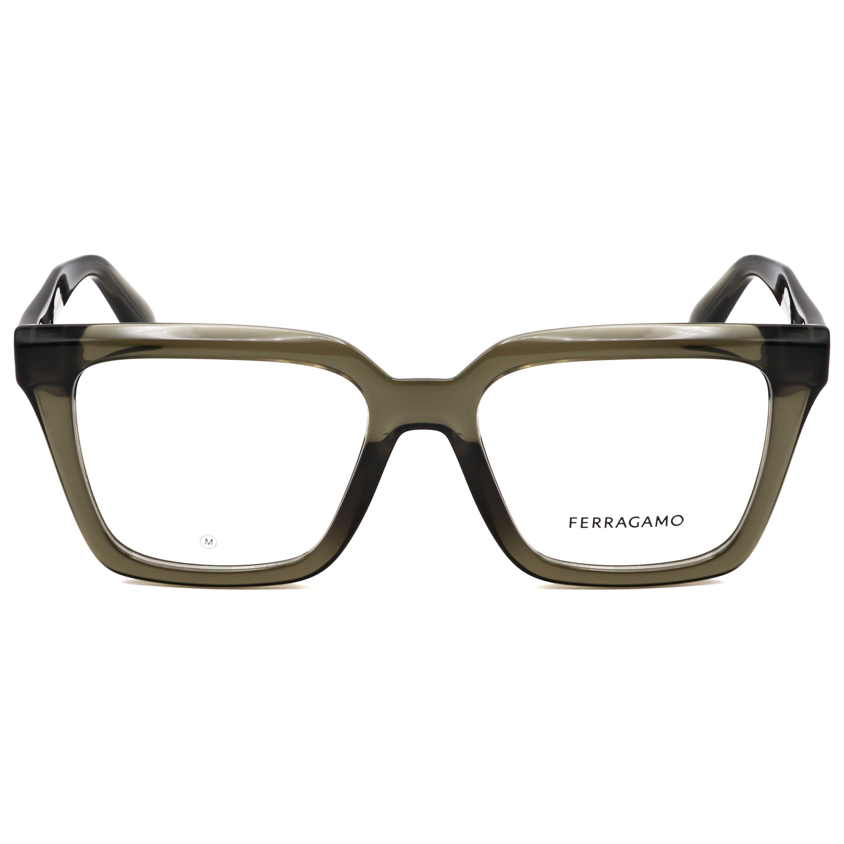 Gafas Oftálmicas Salvatore Ferragamo Verde Rectangular SF2985-320-52
