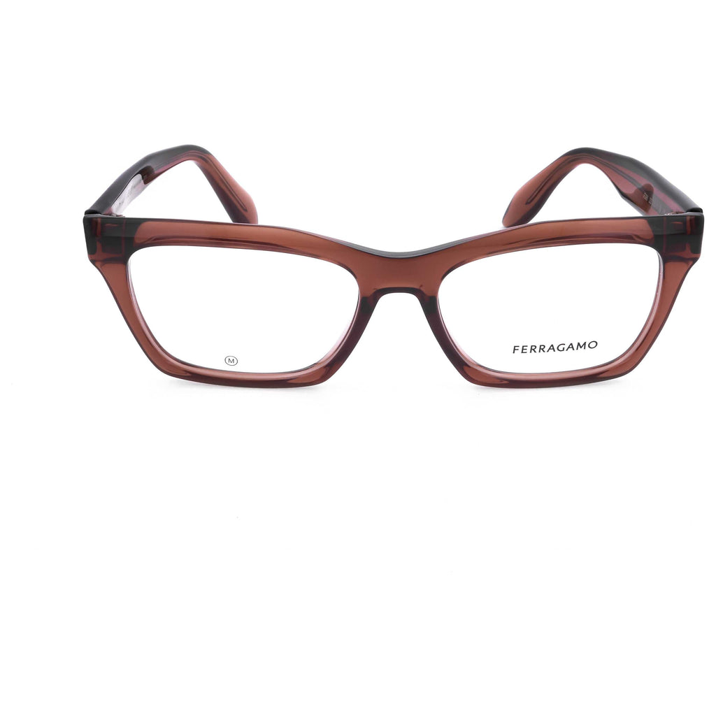 Gafas Oftálmicas Salvatore Ferragamo Marrón Rectangular SF2986-232-53