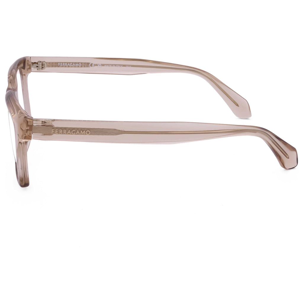 Gafas Oftálmicas Salvatore Ferragamo Beige Rectangular SF2986-259-53