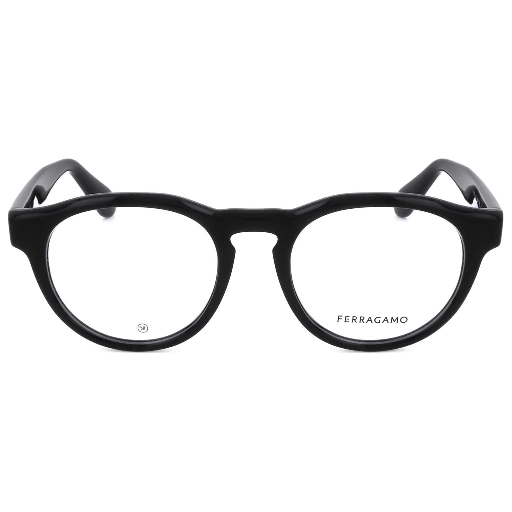 Gafas Oftálmicas Salvatore Ferragamo Negro Redonda SF2987E-001-50