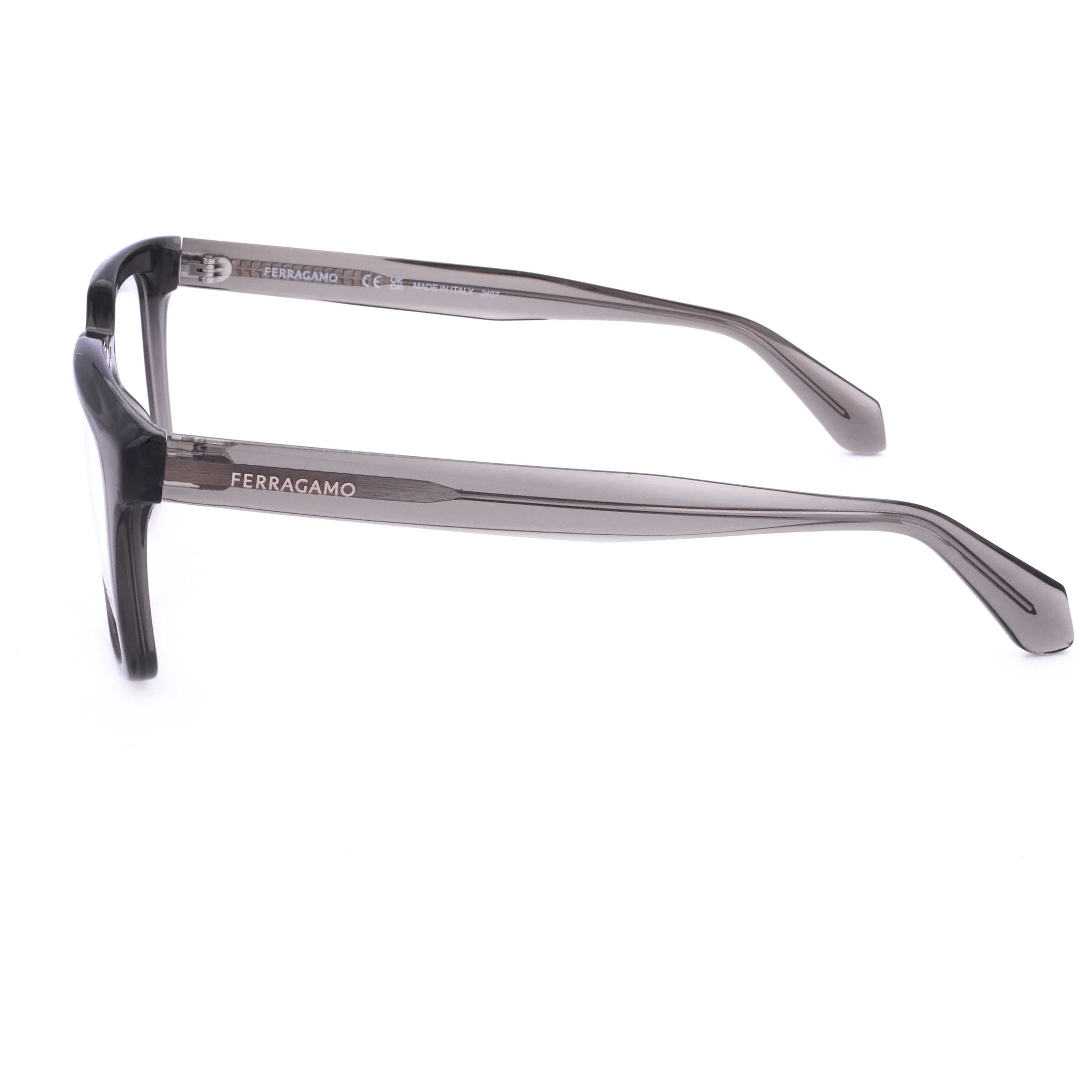 Gafas Oftálmicas Salvatore Ferragamo Gris Rectangular SF2990-020-52