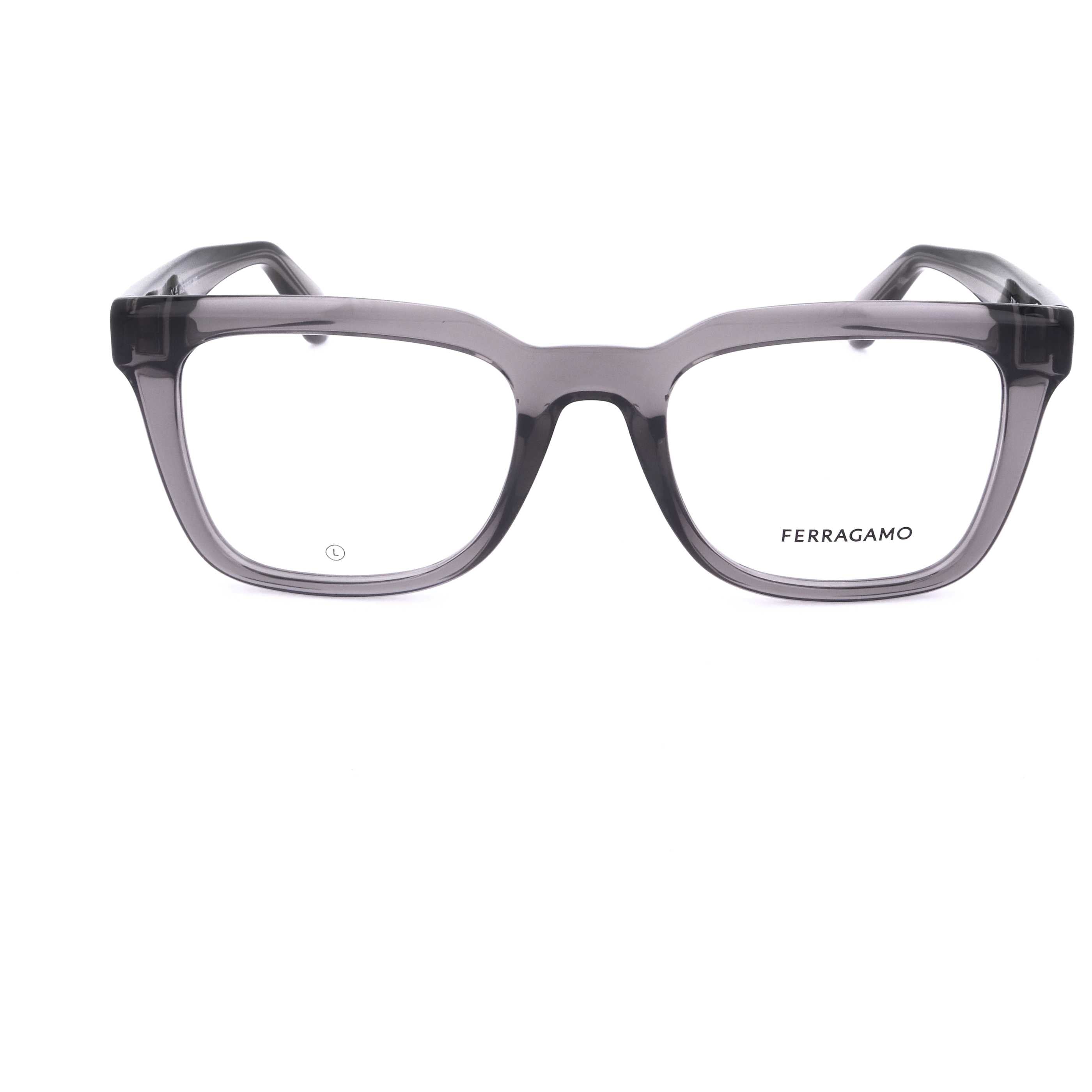 Gafas Oftálmicas Salvatore Ferragamo Gris Rectangular SF2990-020-52