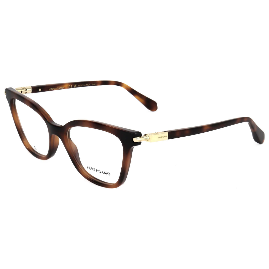 Gafas Oftálmicas Salvatore Ferragamo Marrón Cat-Eye SF2991-240-51