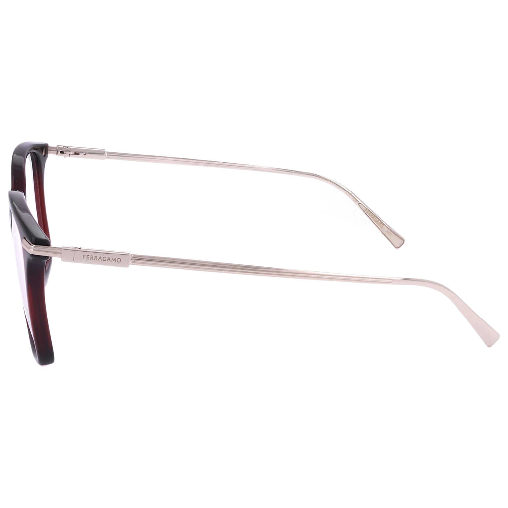 Gafas Oftálmicas Salvatore Ferragamo Rojo Cuadrada SF2992-612-53