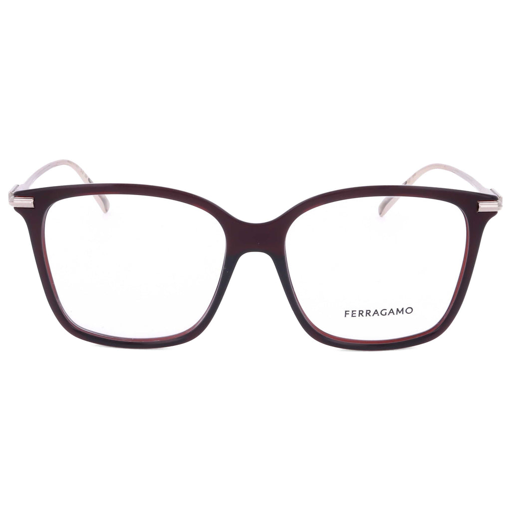 Gafas Oftálmicas Salvatore Ferragamo Rojo Cuadrada SF2992-612-53