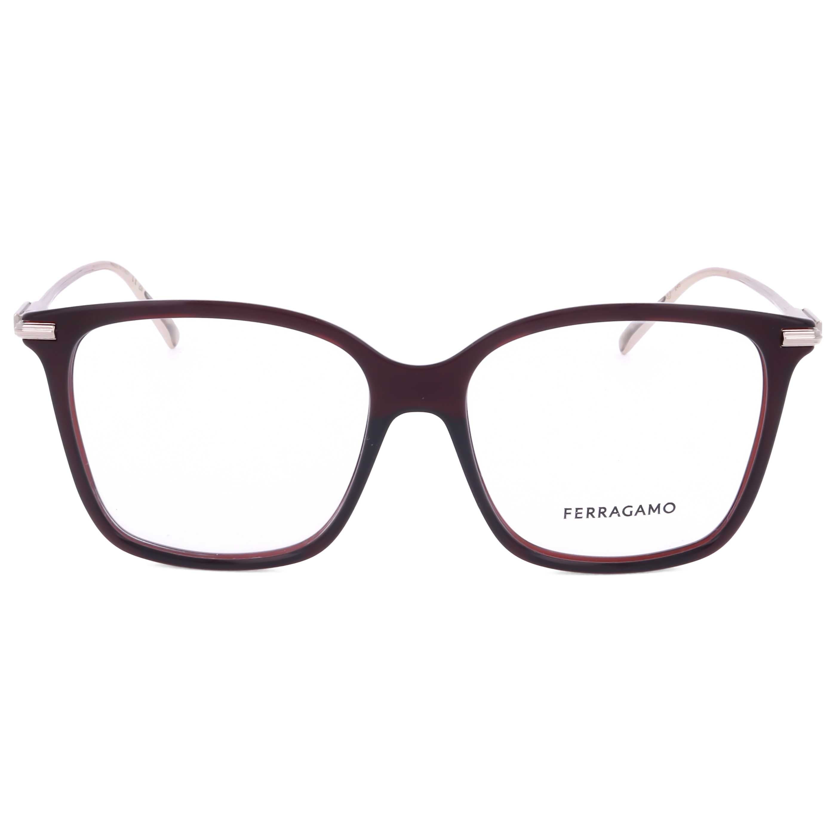 Gafas Oftálmicas Salvatore Ferragamo Rojo Cuadrada SF2992-612-53