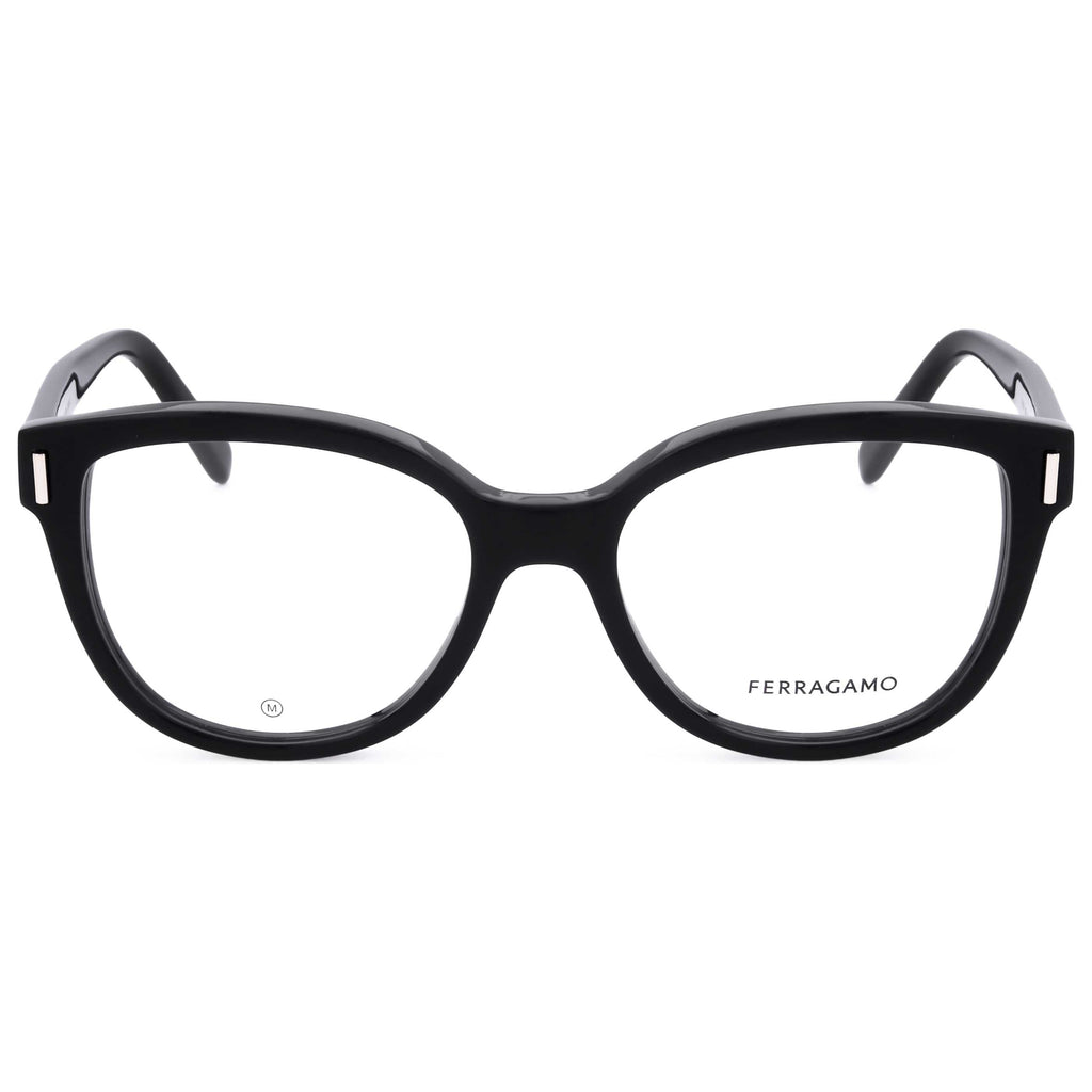Gafas Oftálmicas Salvatore Ferragamo Negro Redonda SF2994-001-53