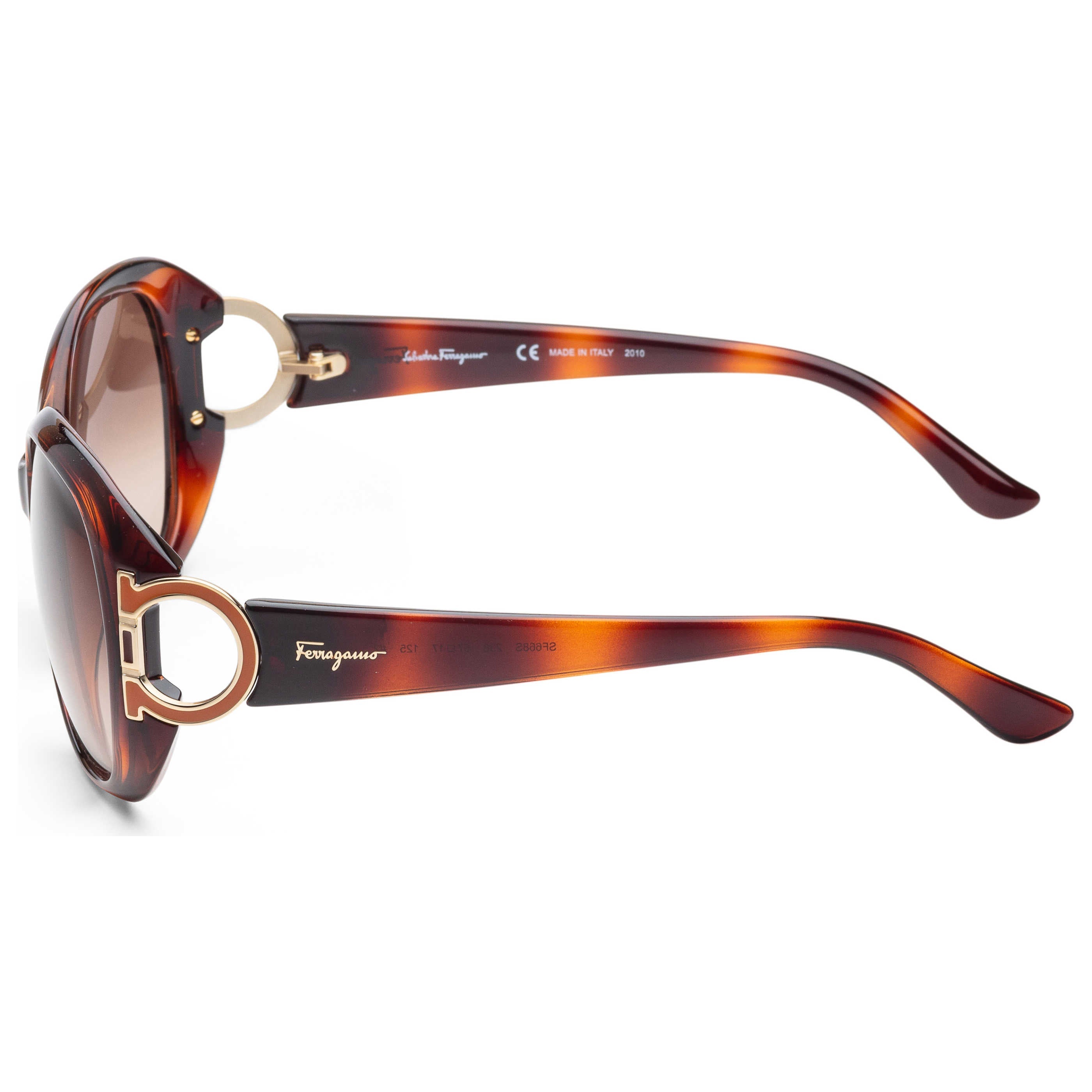 Gafas de Sol Salvatore Ferragamo Marrón Ovalada SF668S-238