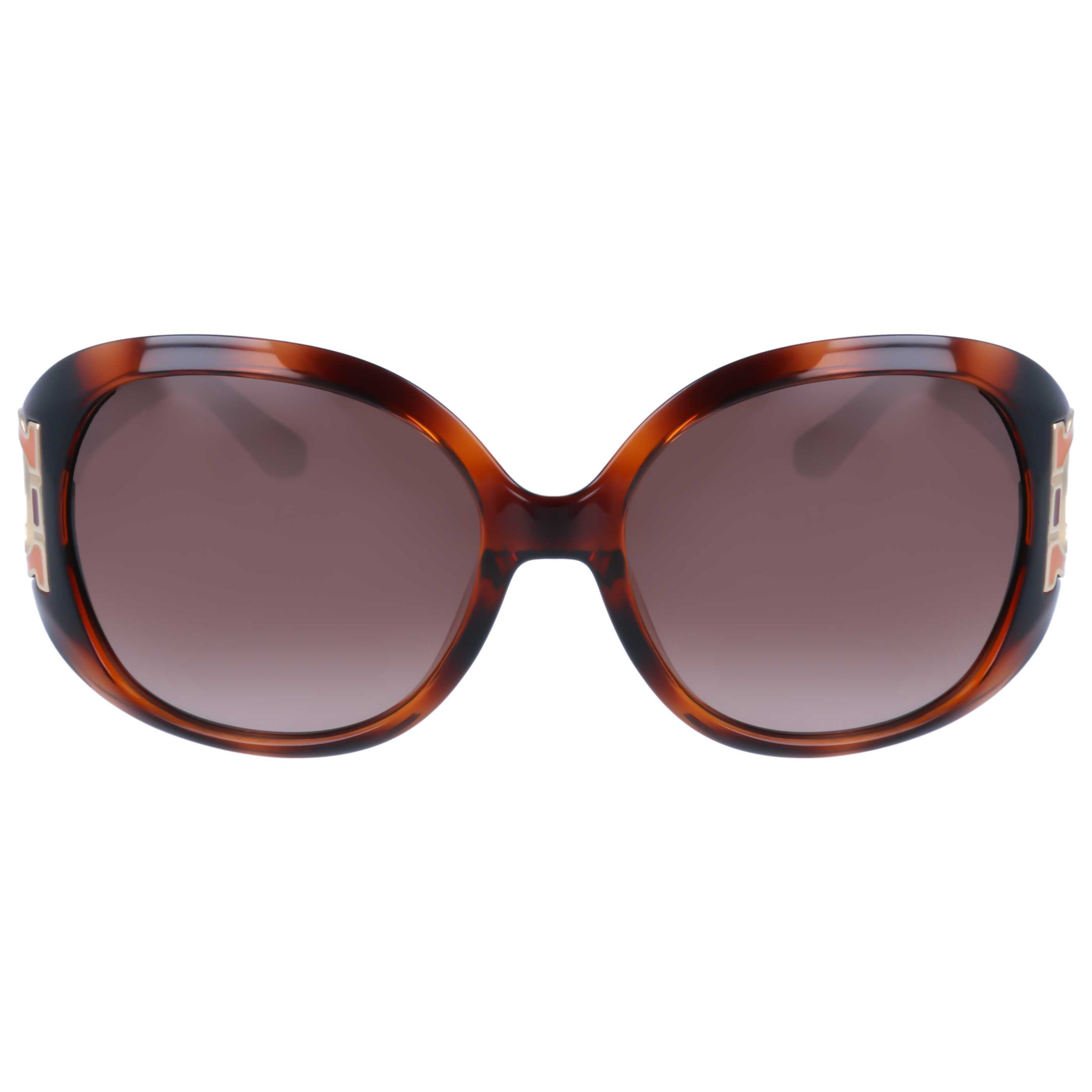 Gafas de Sol Salvatore Ferragamo Marrón Ovalada SF668S-238