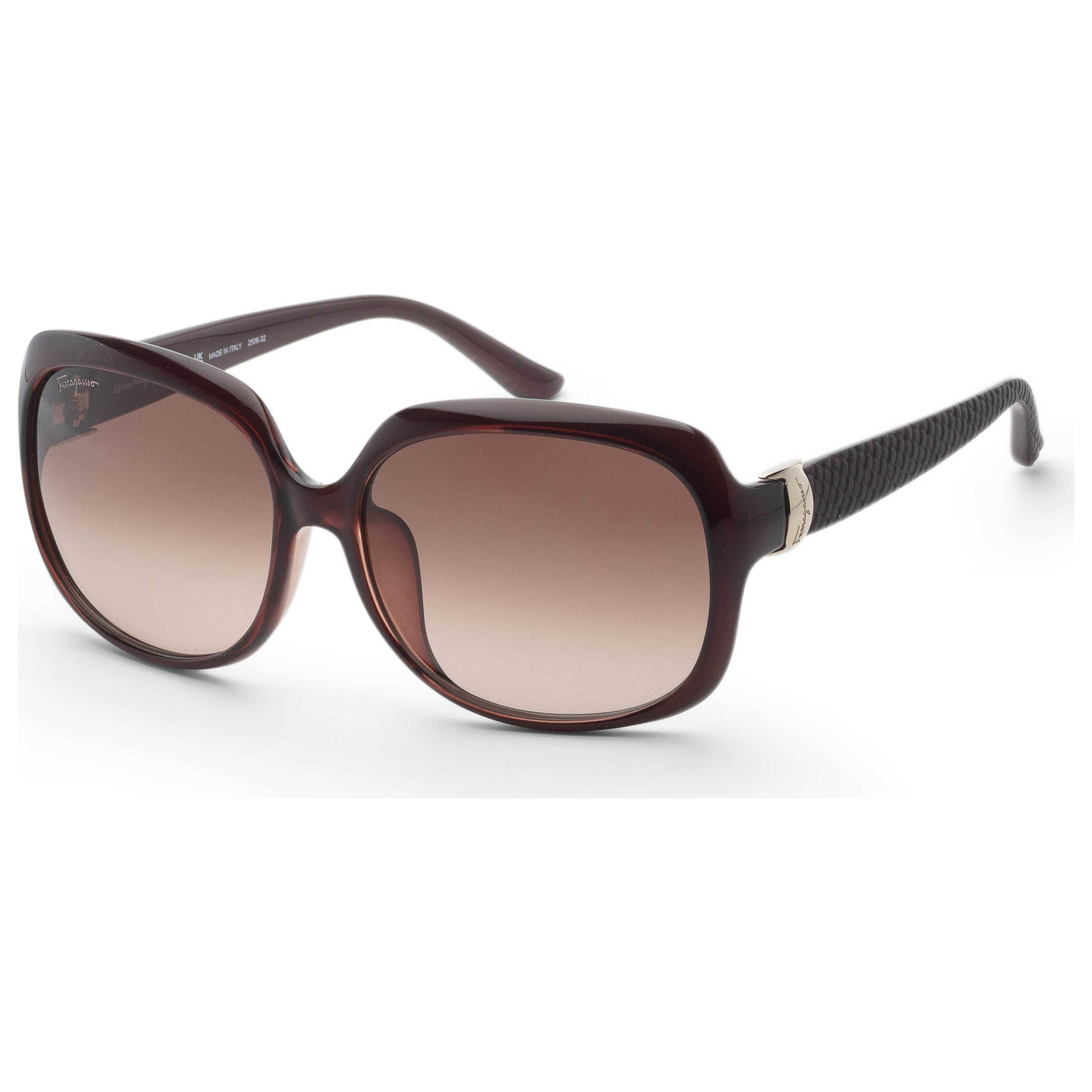 Gafas de Sol Salvatore Ferragamo Marrón Cuadrada SF739SA-210