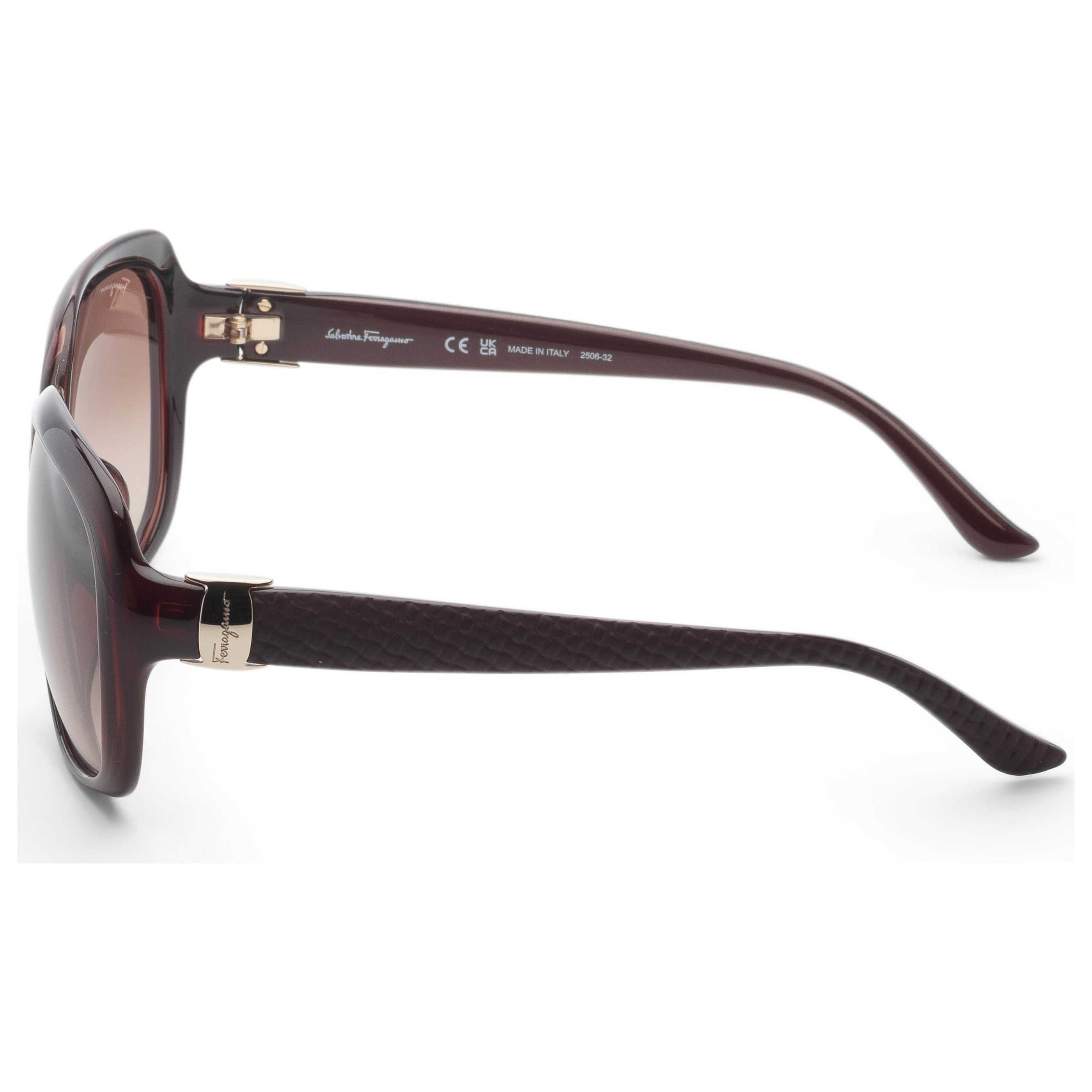 Gafas de Sol Salvatore Ferragamo Marrón Cuadrada SF739SA-210