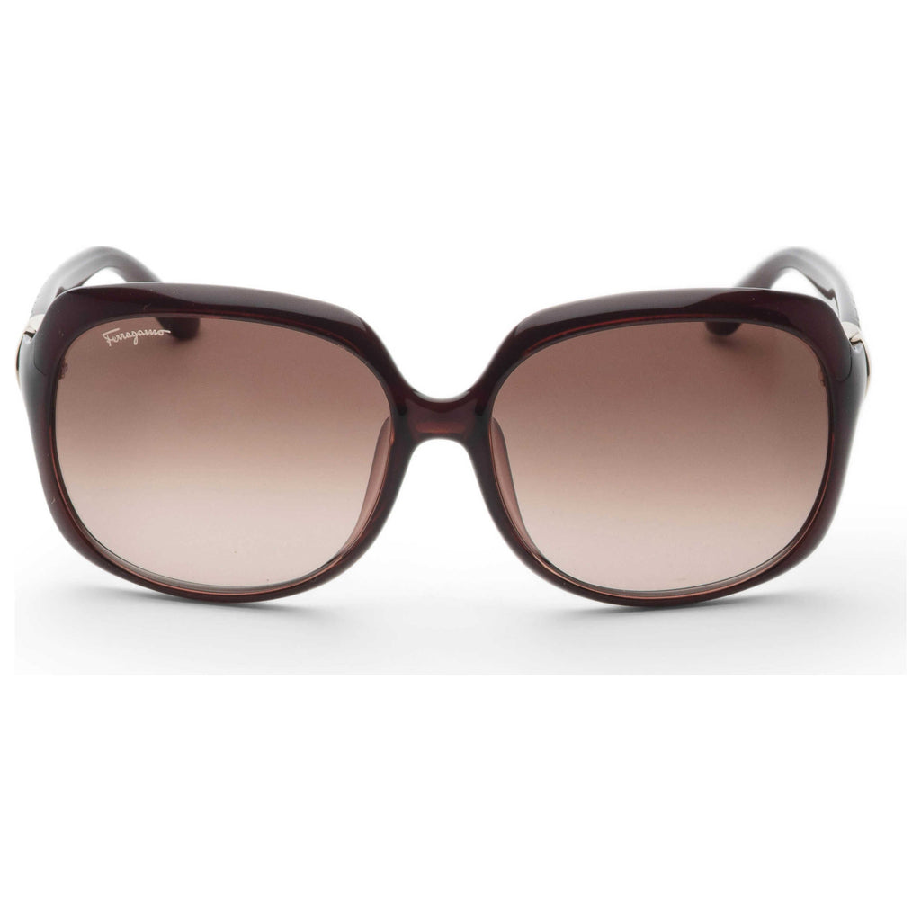 Gafas de Sol Salvatore Ferragamo Marrón Cuadrada SF739SA-210