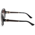 Gafas de Sol Salvatore Ferragamo Negro Redonda SF744SLA-001