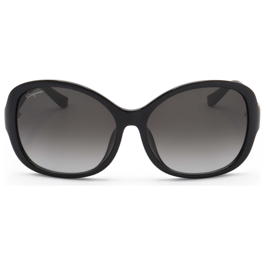 Gafas de Sol Salvatore Ferragamo Negro Redonda SF744SLA-001