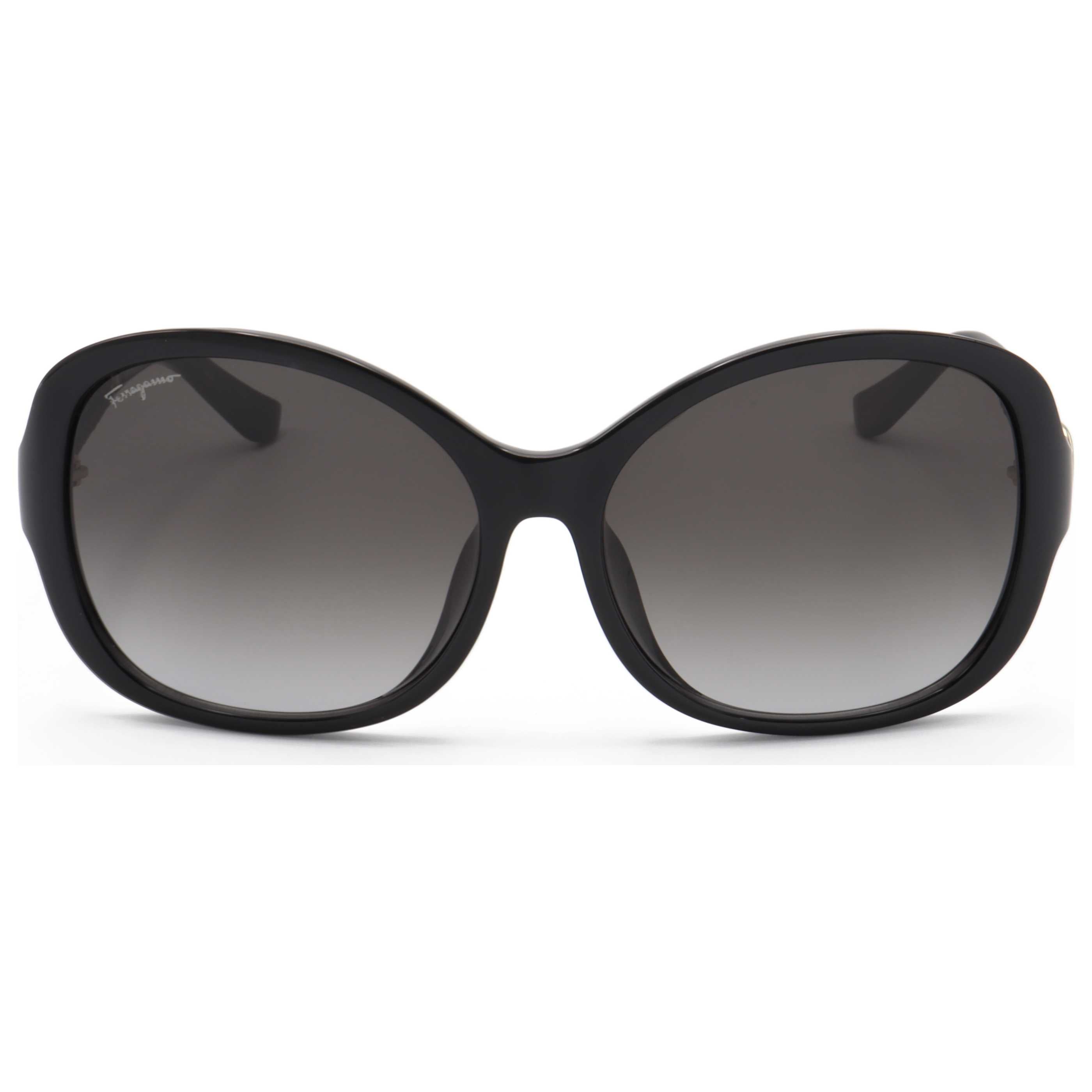 Gafas de Sol Salvatore Ferragamo Negro Redonda SF744SLA-001