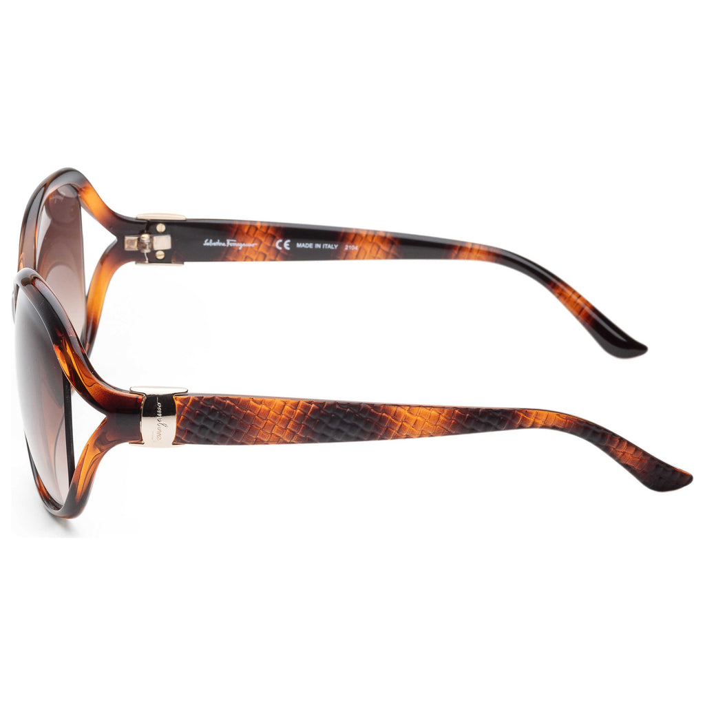 Gafas de Sol Salvatore Ferragamo Marrón Ovalada SF770SA-214