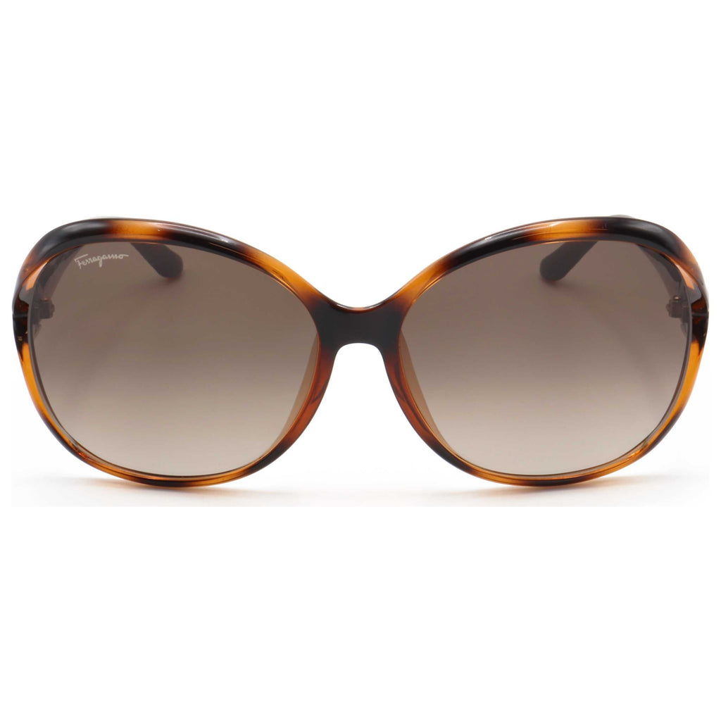 Gafas de Sol Salvatore Ferragamo Marrón Ovalada SF770SA-214