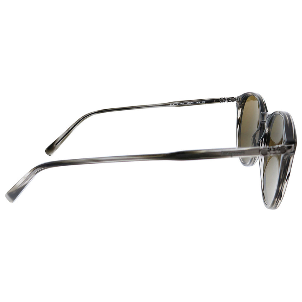 Gafas de Sol Salvatore Ferragamo Gris Redonda SF911S-003