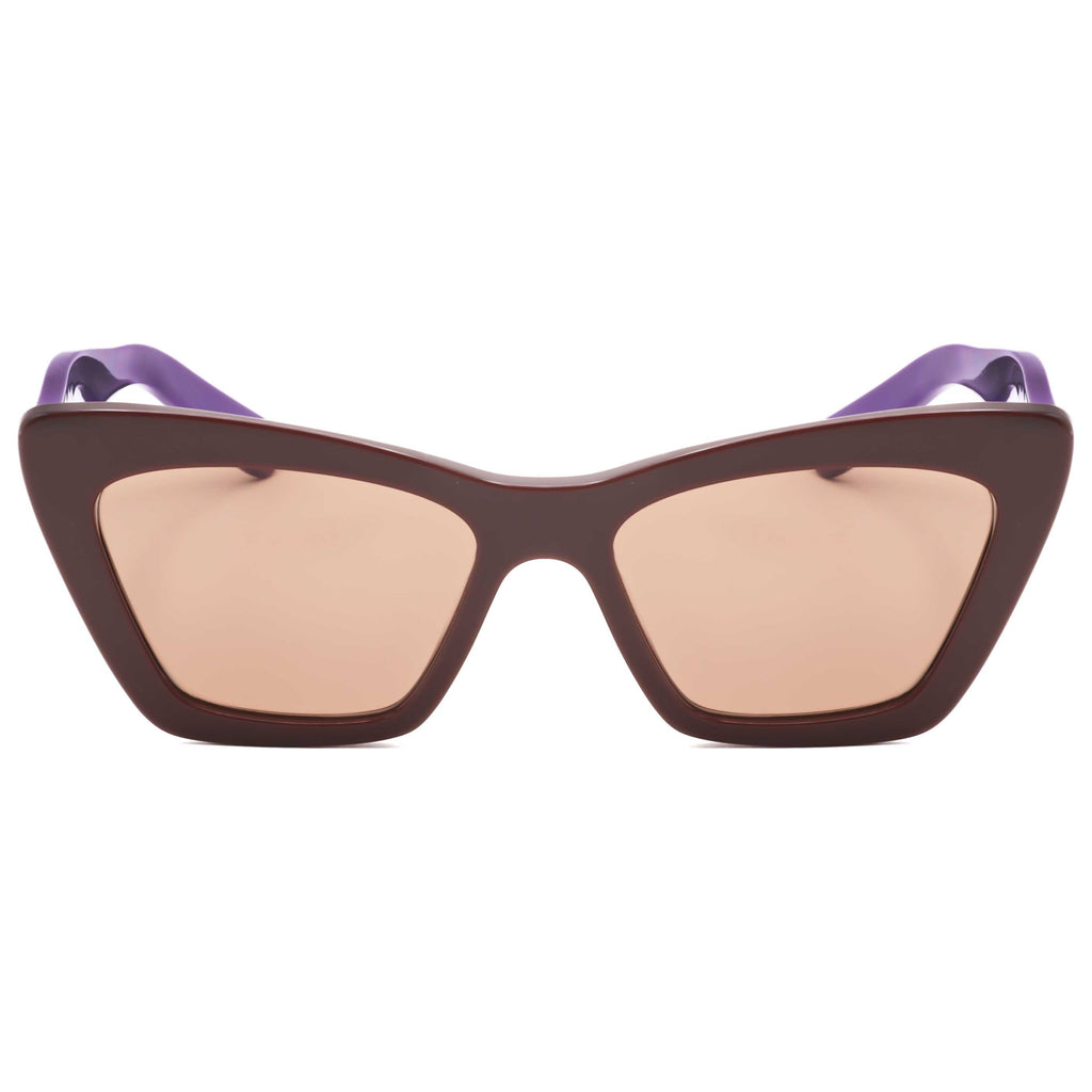 Gafas de Sol Salvatore Ferragamo Marrón Cat-Eye SF929S-209-55