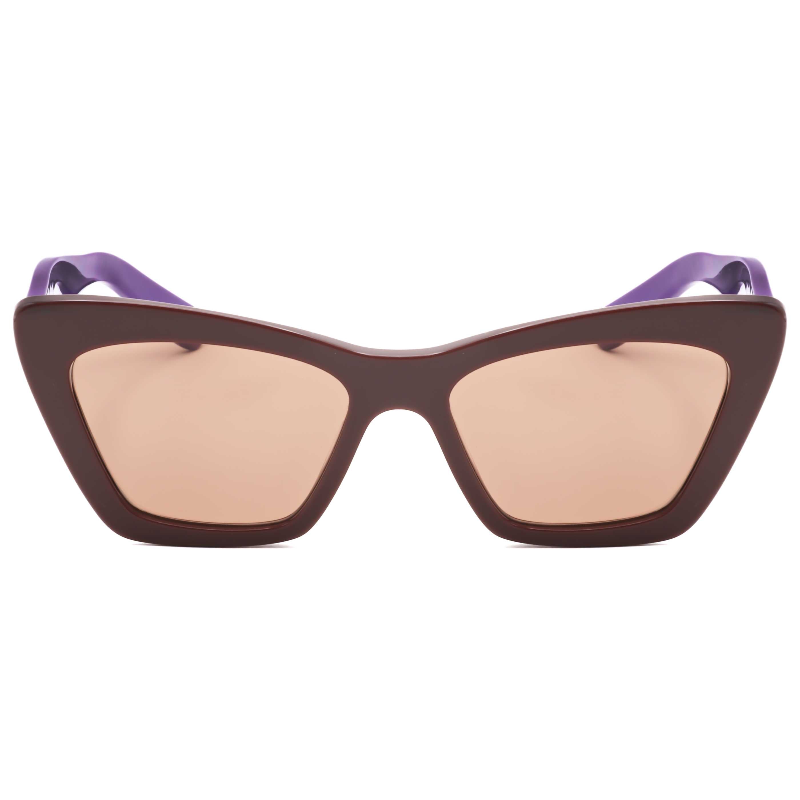 Gafas de Sol Salvatore Ferragamo Marrón Cat-Eye SF929S-209-55