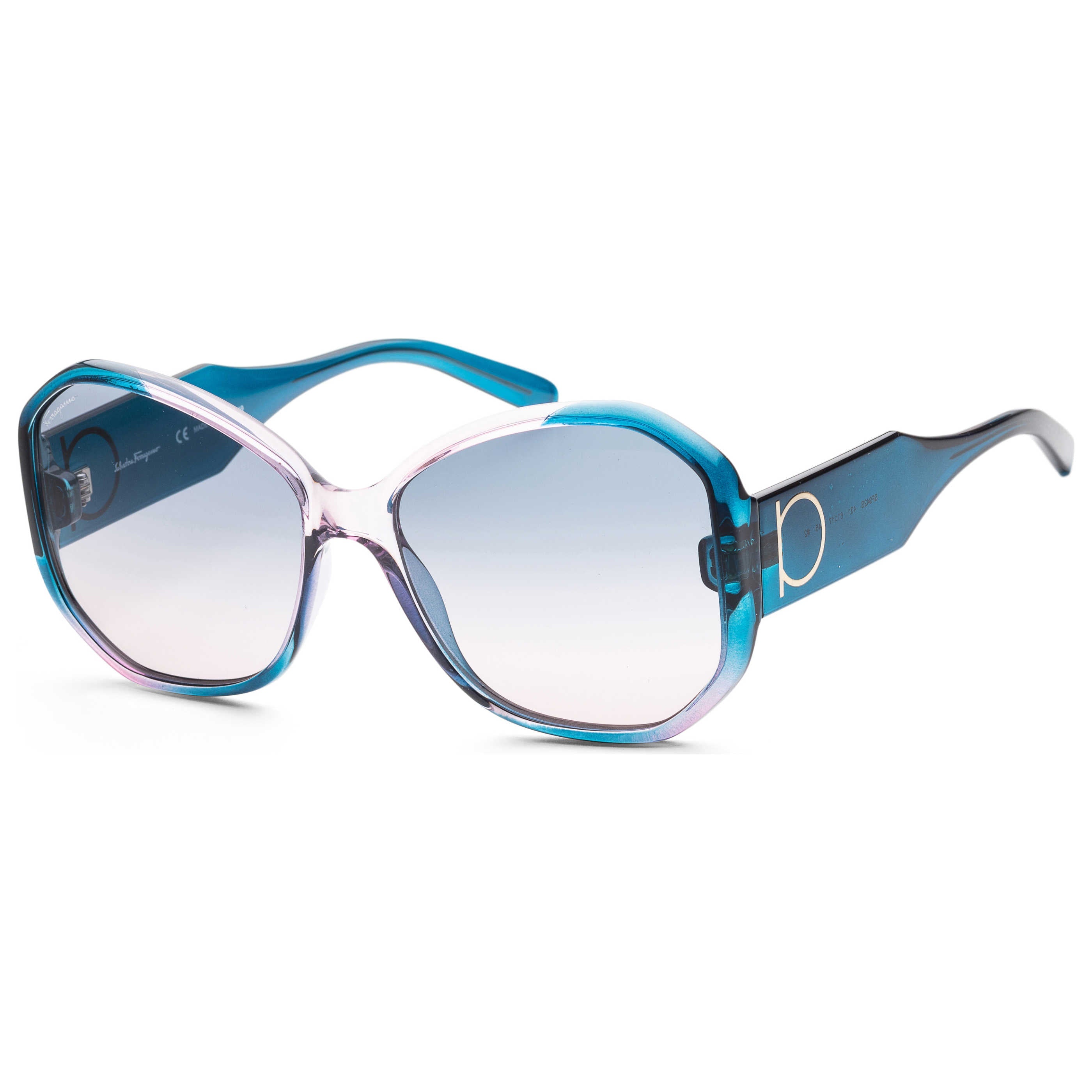 Gafas de Sol Salvatore Ferragamo Azul Rectangular SF942S-6117431