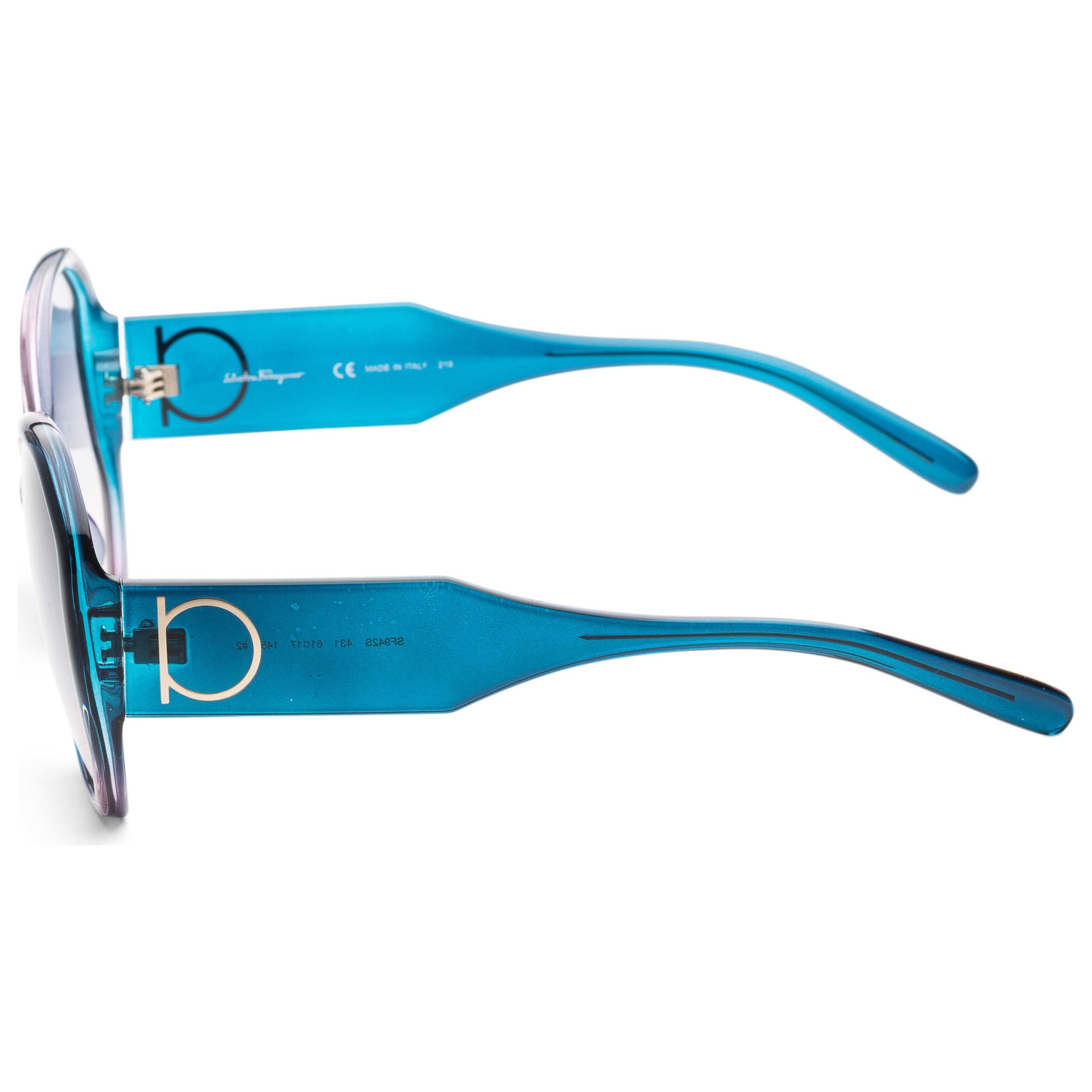Gafas de Sol Salvatore Ferragamo Azul Rectangular SF942S-6117431