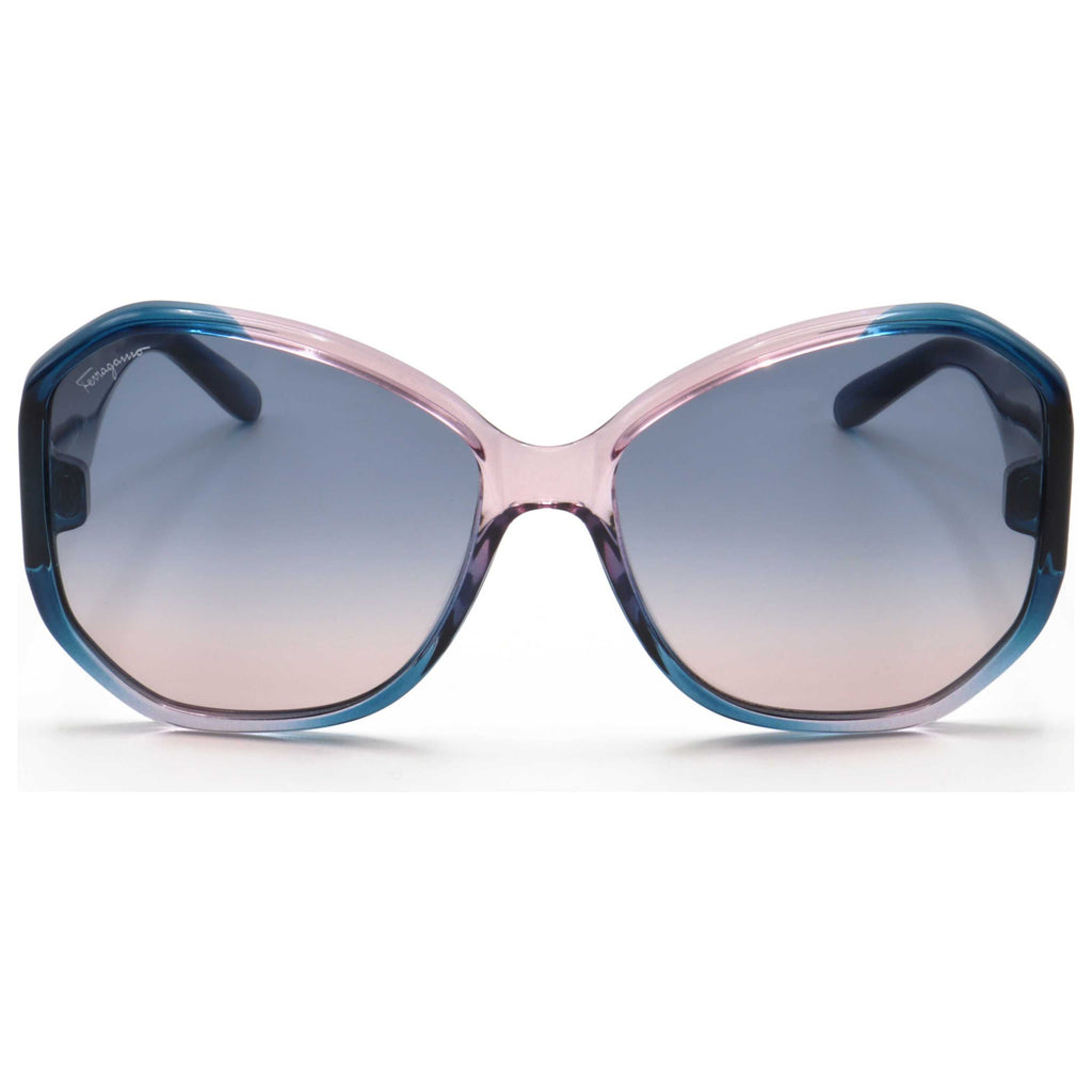 Gafas de Sol Salvatore Ferragamo Azul Rectangular SF942S-6117431