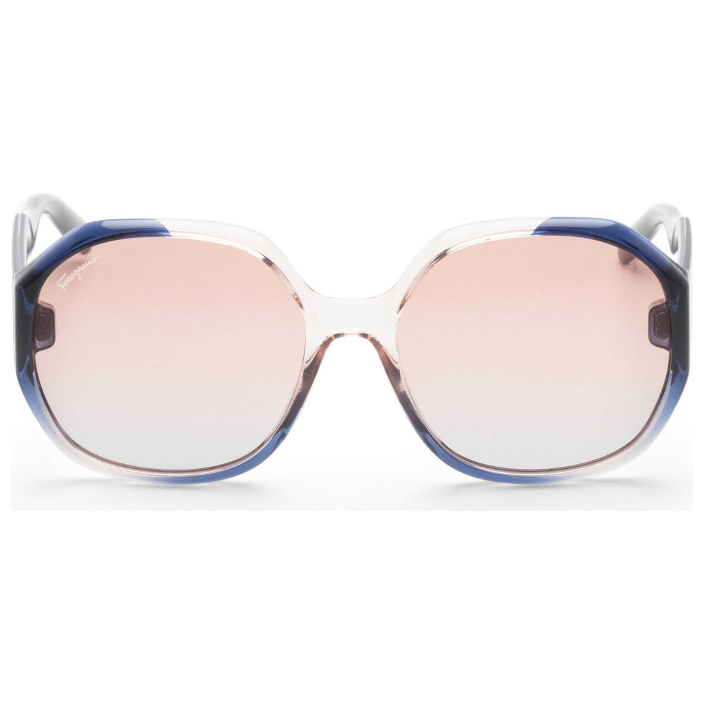Gafas de Sol Salvatore Ferragamo Gris Rectangular SF943S-6018083