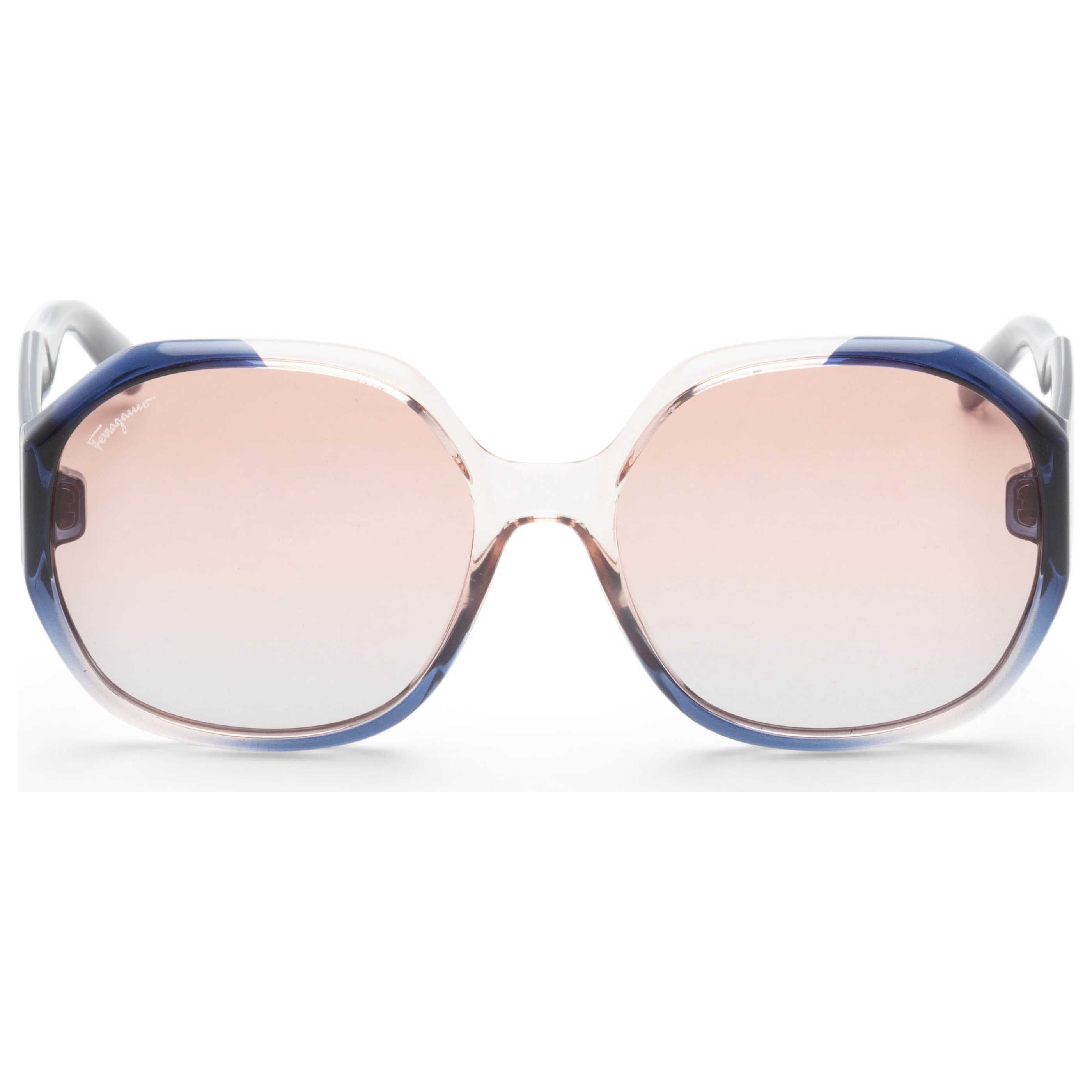 Gafas de Sol Salvatore Ferragamo Gris Rectangular SF943S-6018083