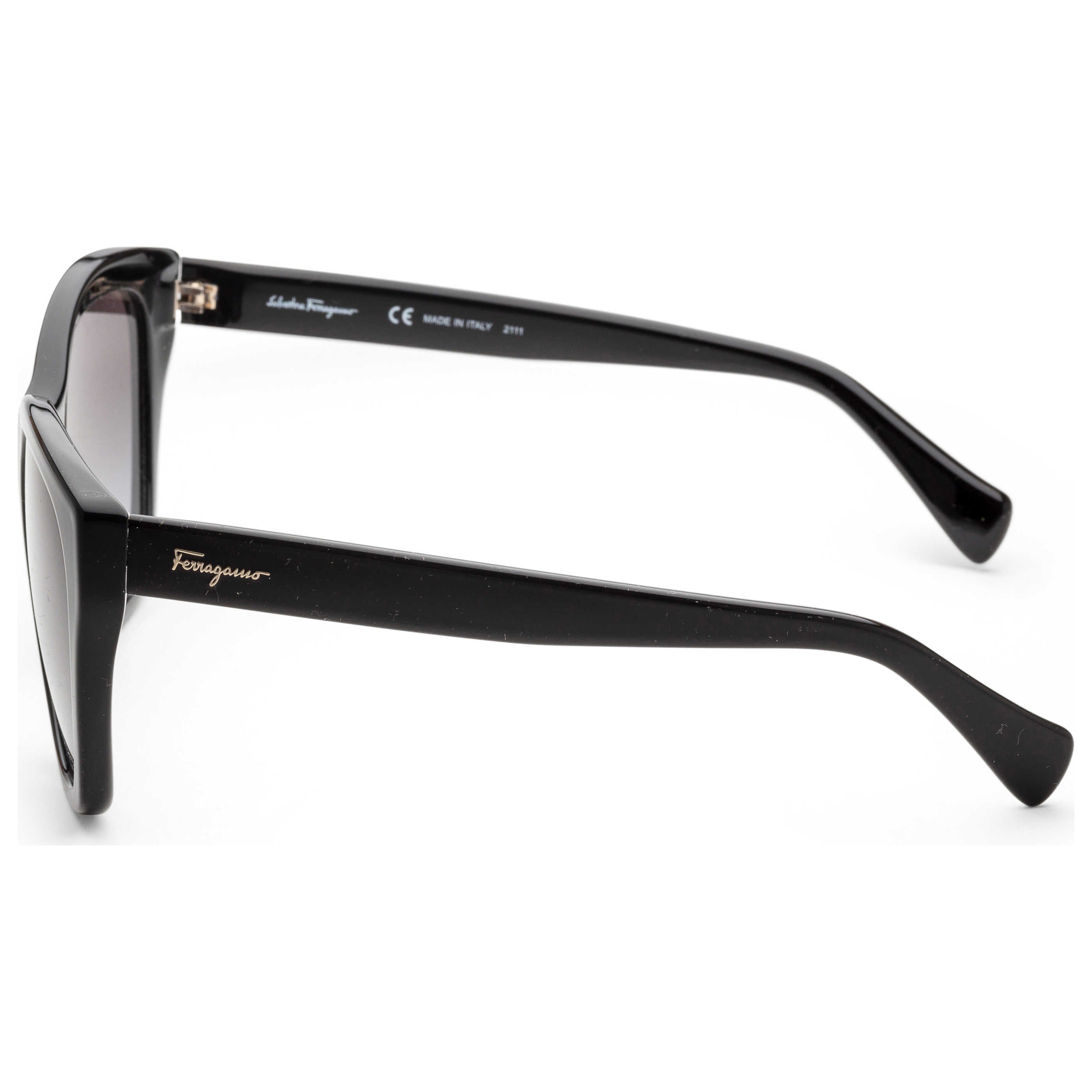 Gafas de Sol Salvatore Ferragamo Negro Cat-Eye SF957S-001