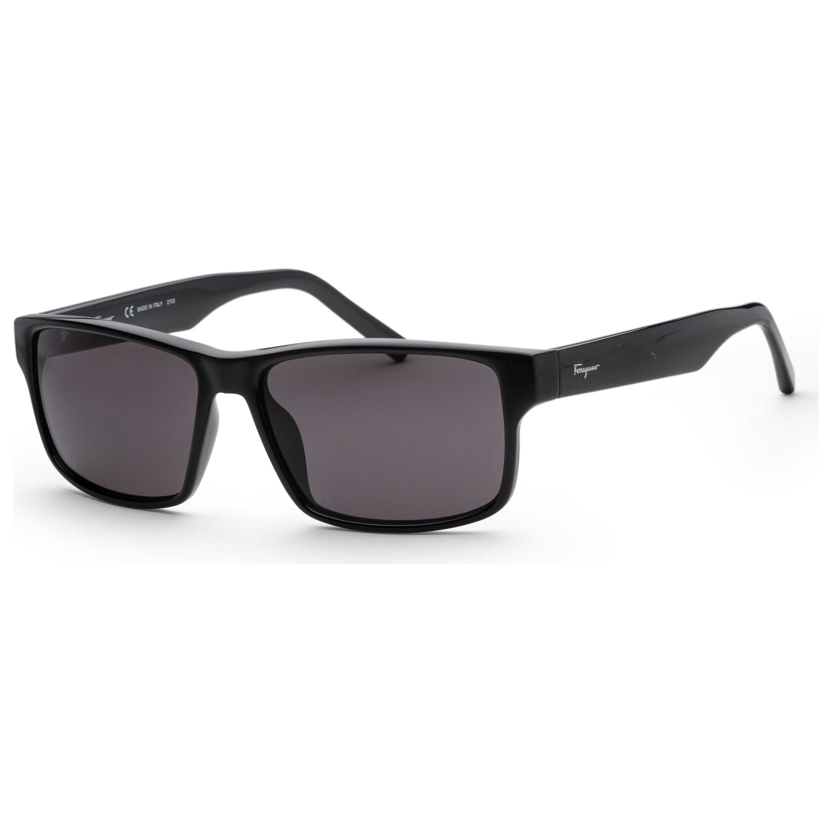 Gafas de Sol Salvatore Ferragamo Negro Rectangular SF960S-001