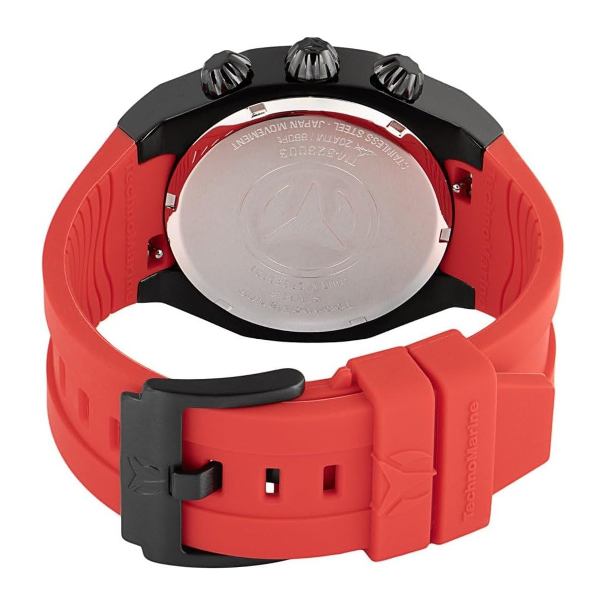 Reloj Technomarine TM-523003 vista posterior y cierre de la correa